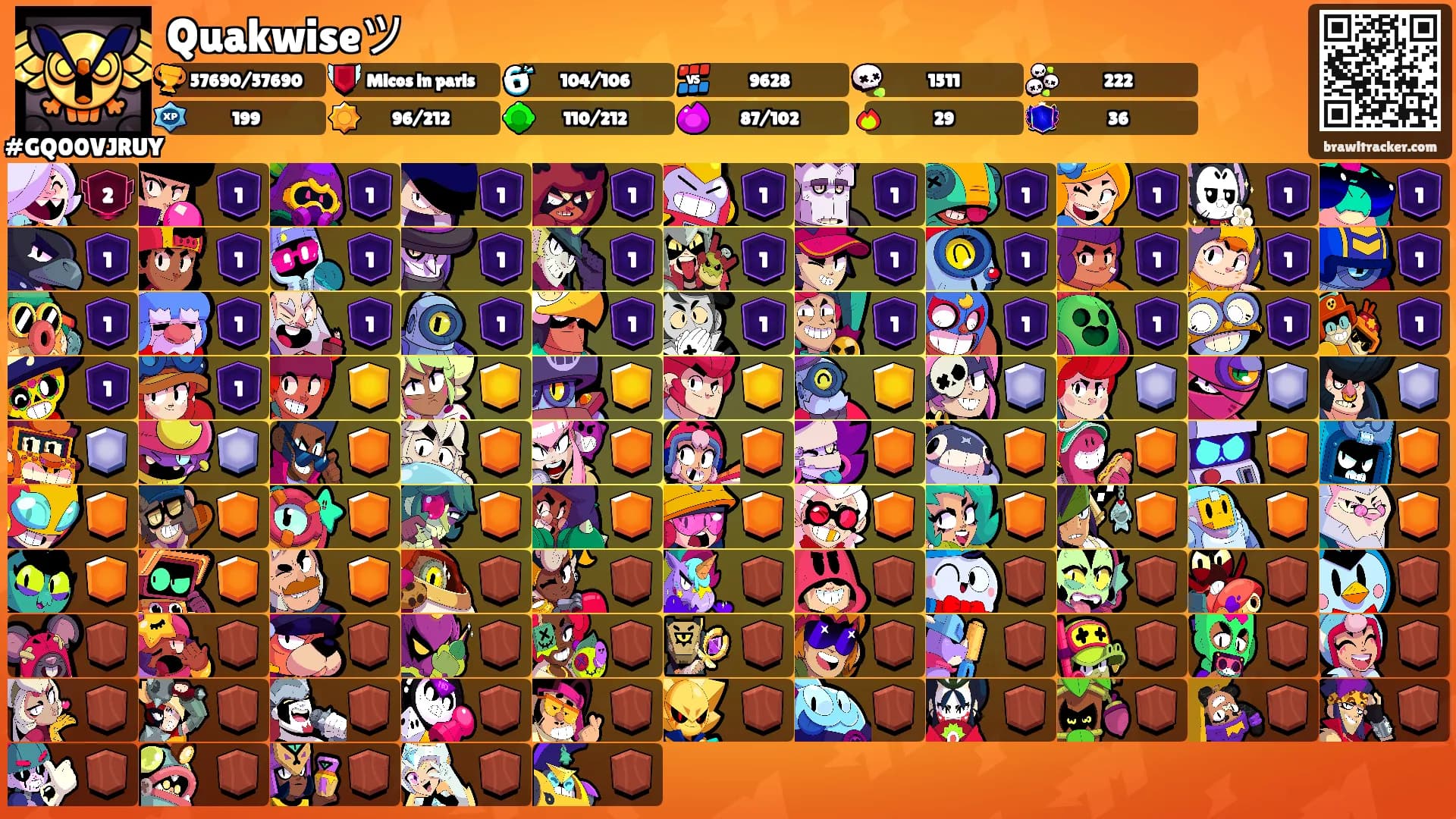 Quakwiseツ's Ranks