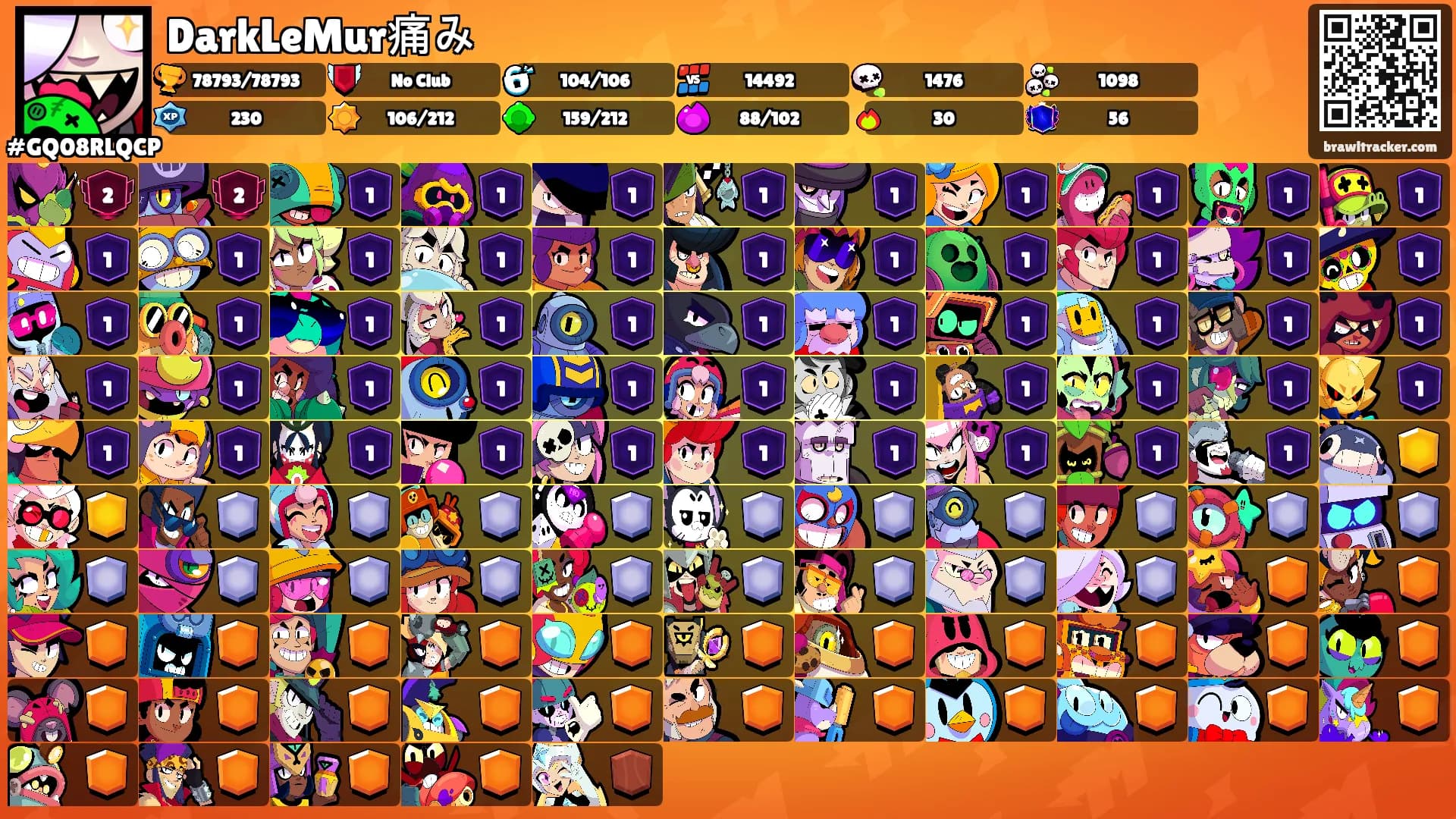 DarkLeMur痛み's Ranks