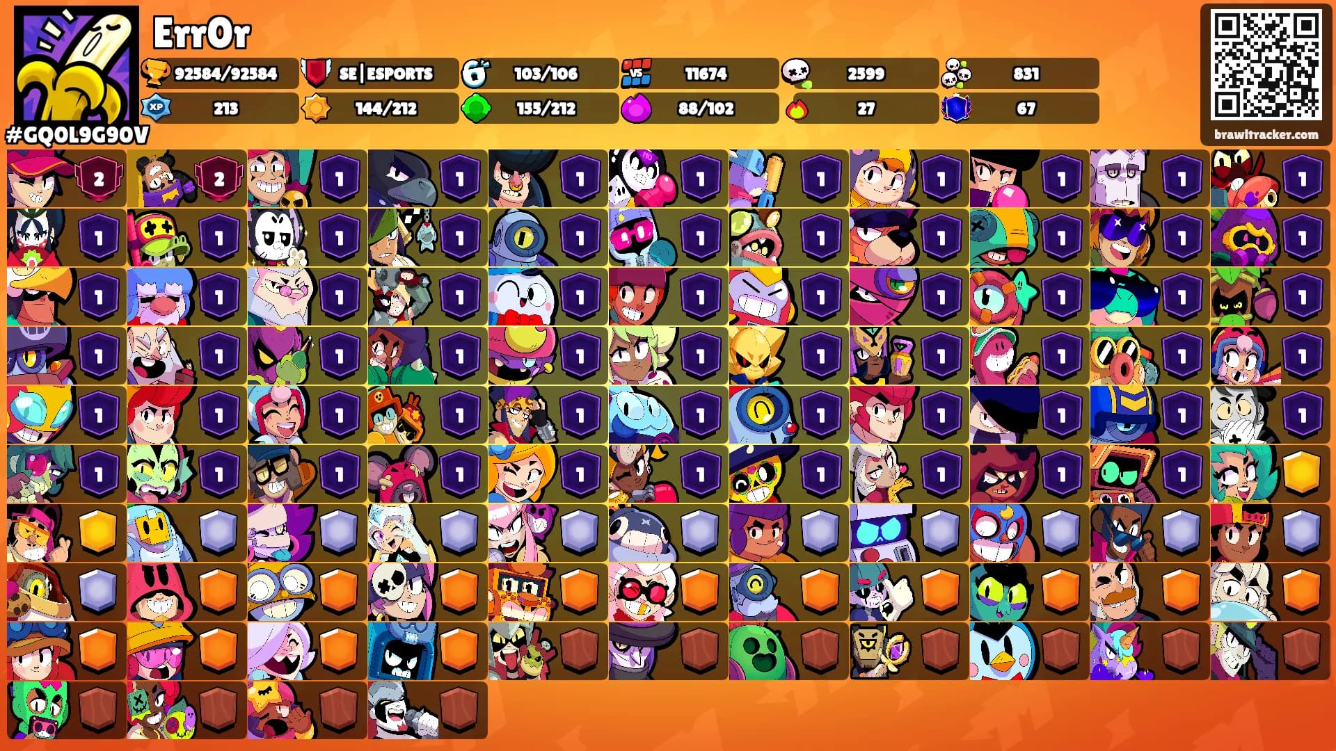 Err0r's Ranks