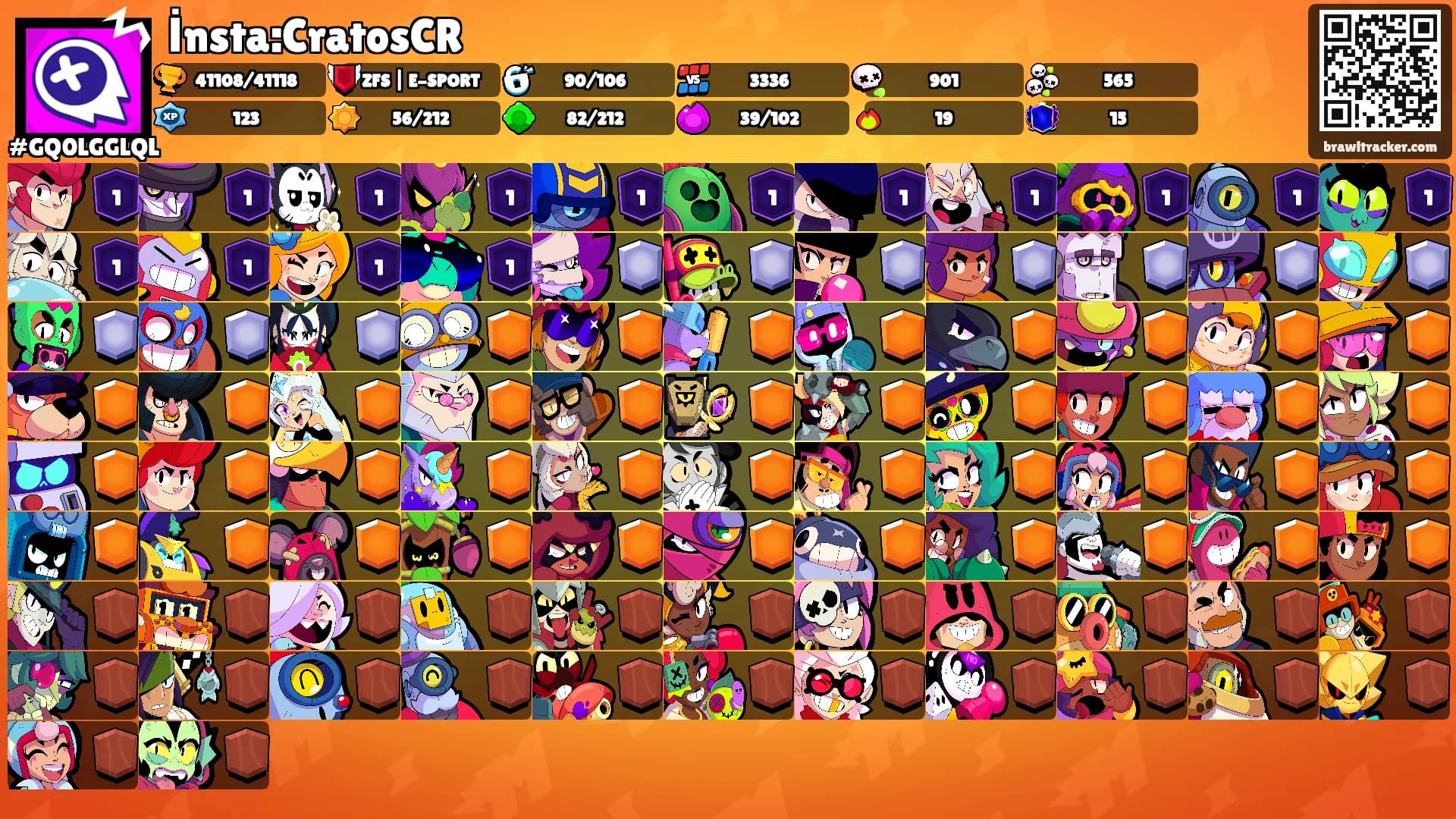 İnsta:CratosCR's Ranks