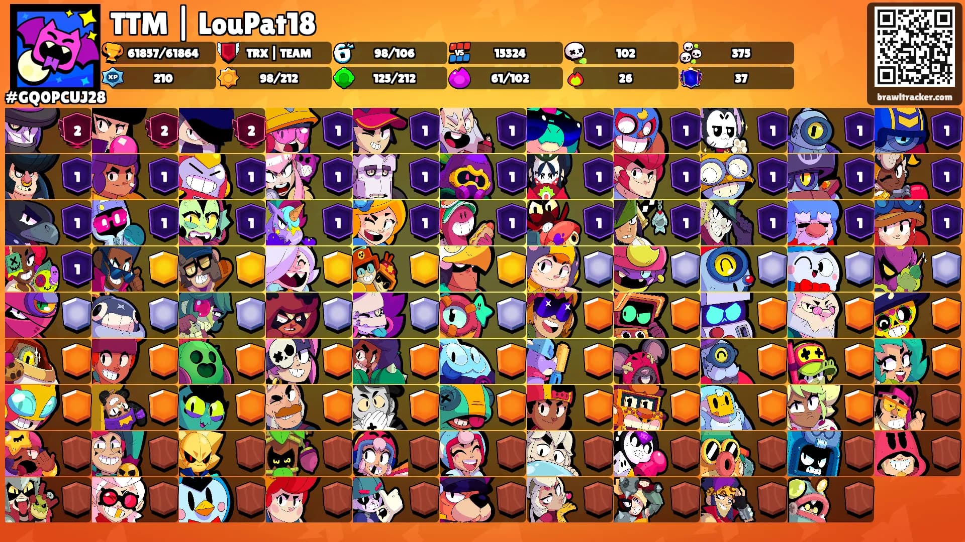 TTM | LouPat18's Ranks