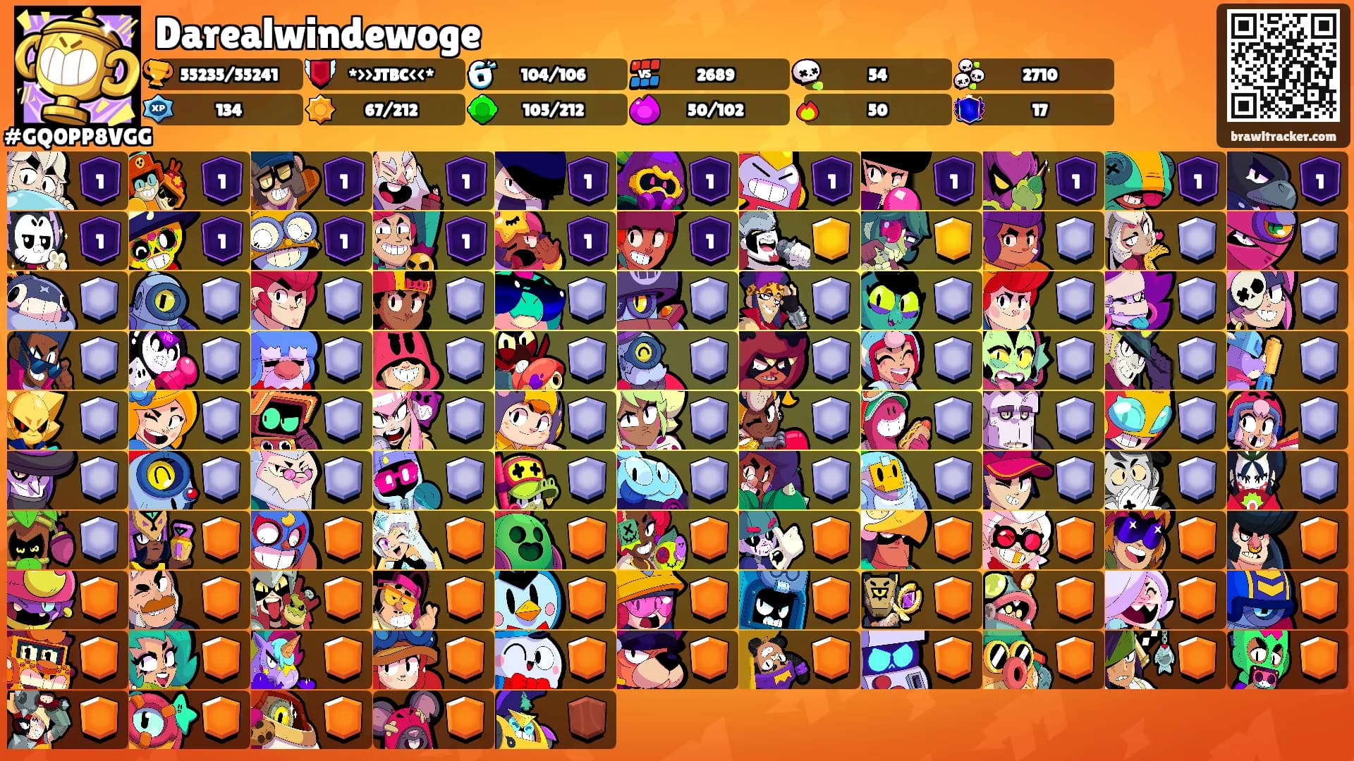 Darealwindewoge's Ranks