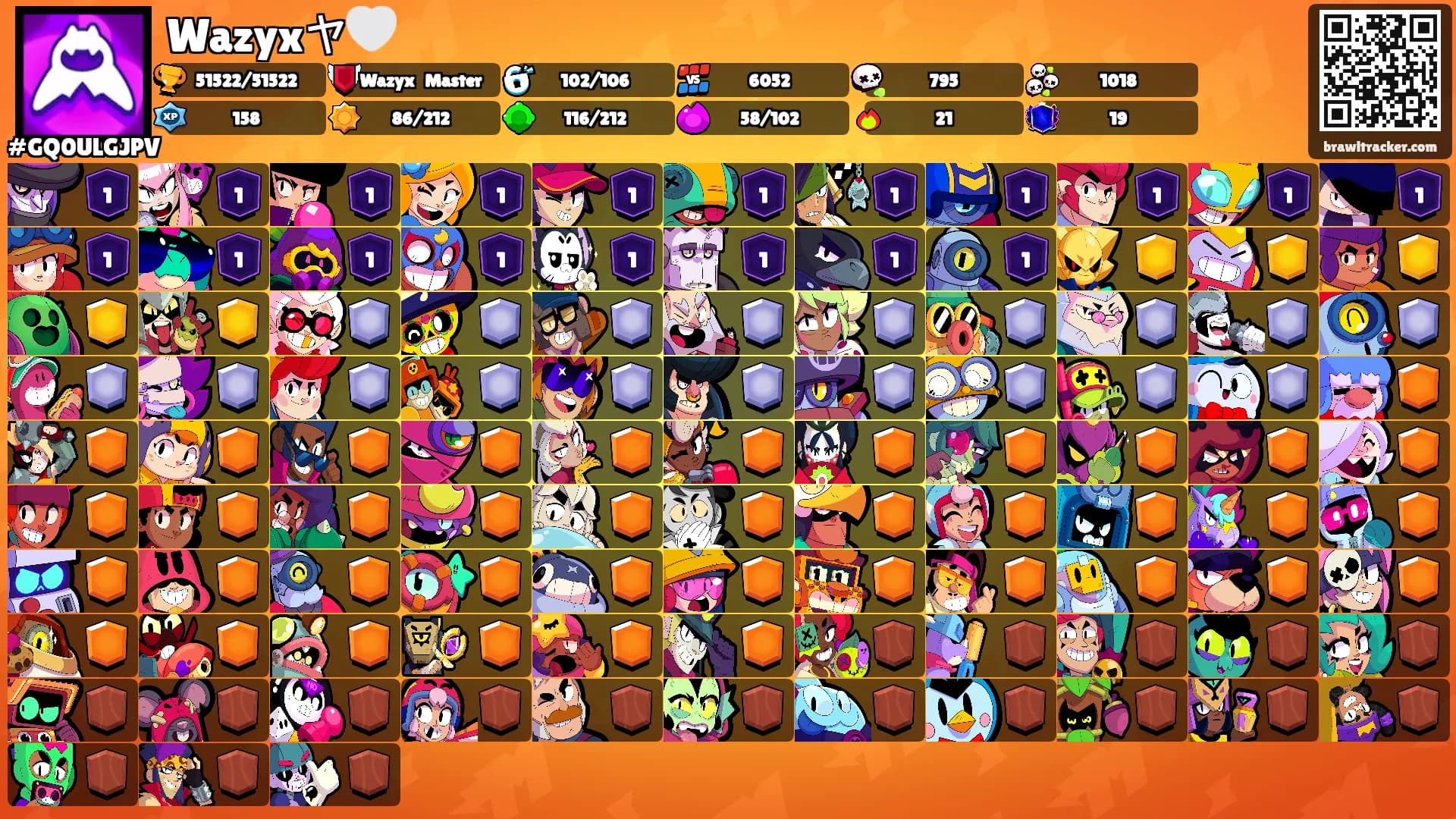Wazyxヤ🤍's Ranks