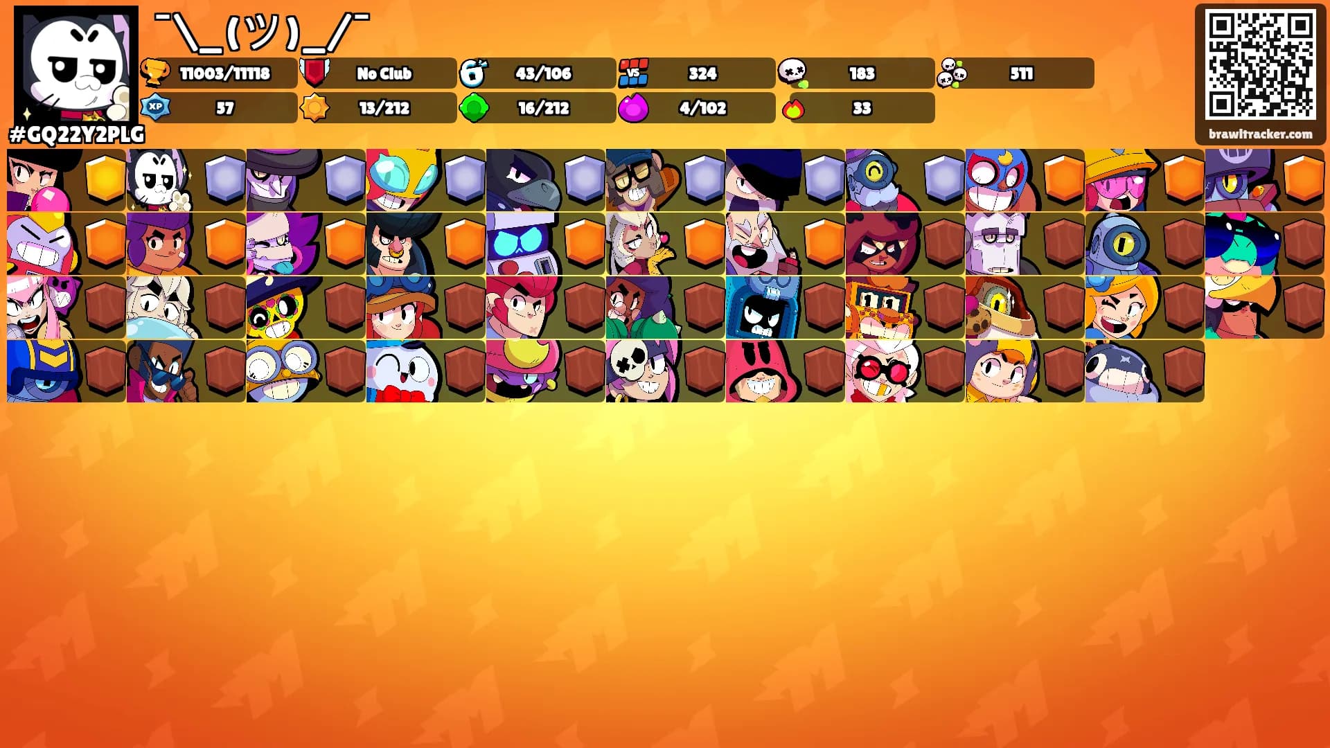 ¯\_(ツ)_/¯'s Ranks