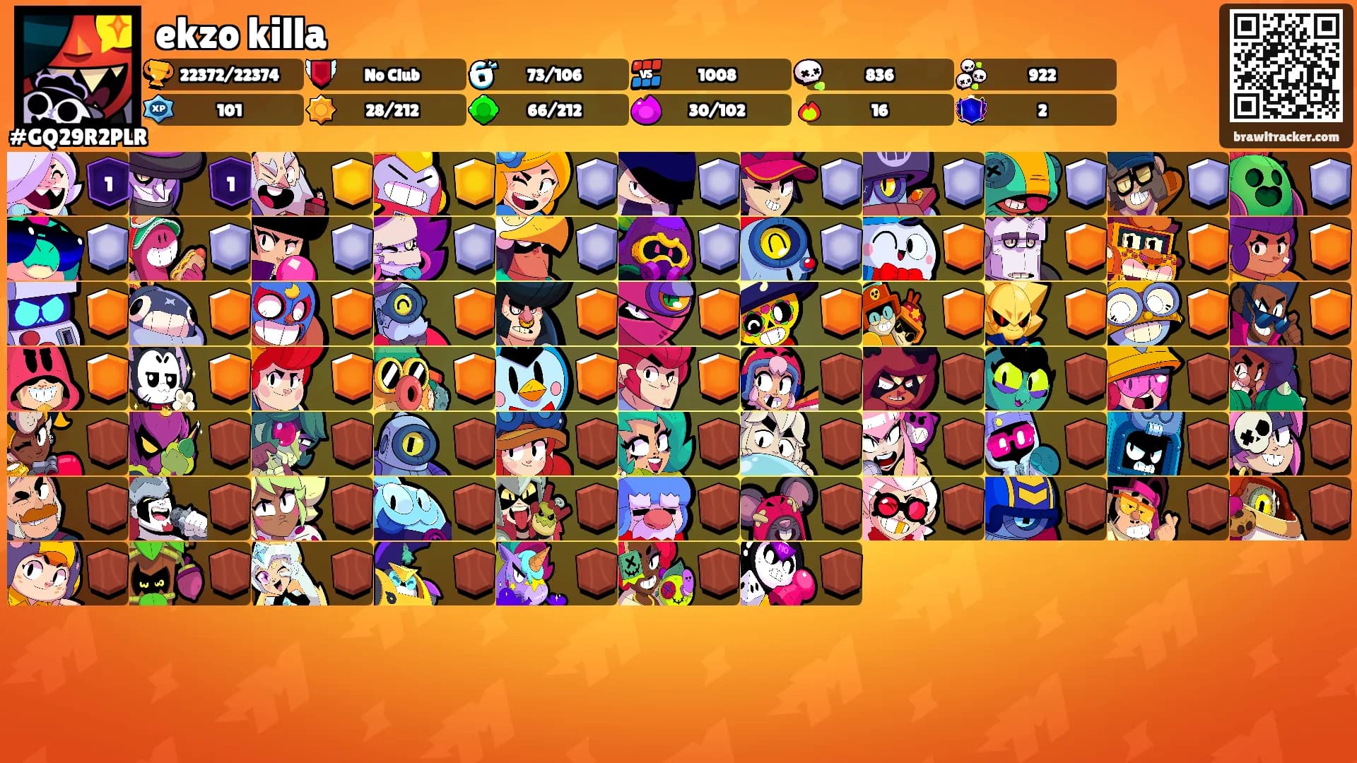 ekzo killa's Ranks