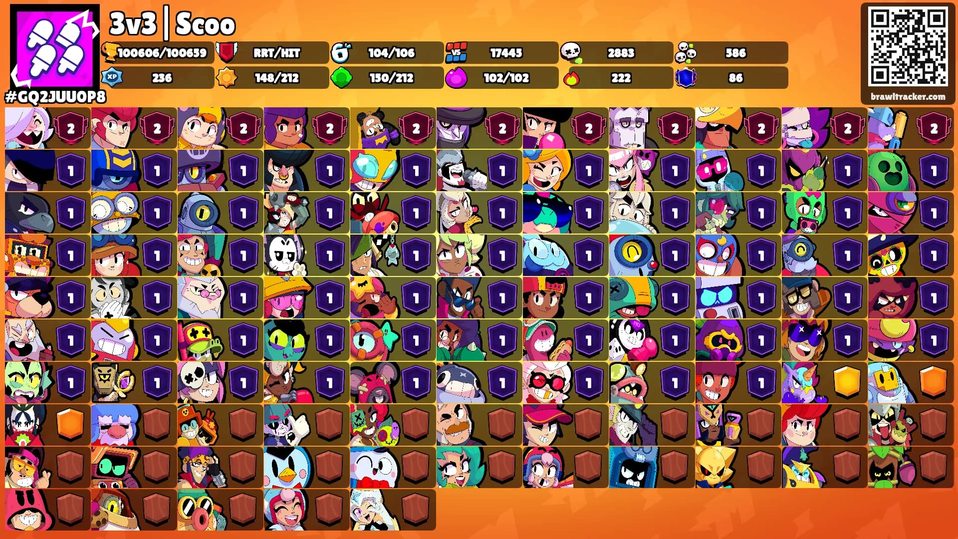 3v3|Scooᛪ's Ranks
