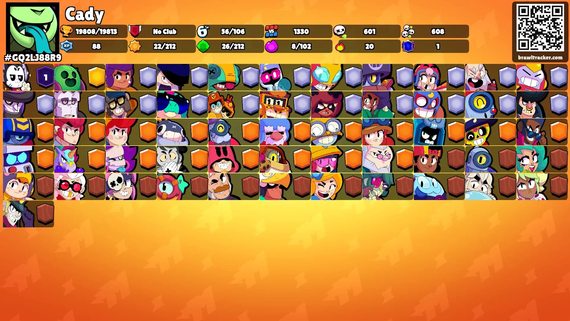 Cady's Ranks