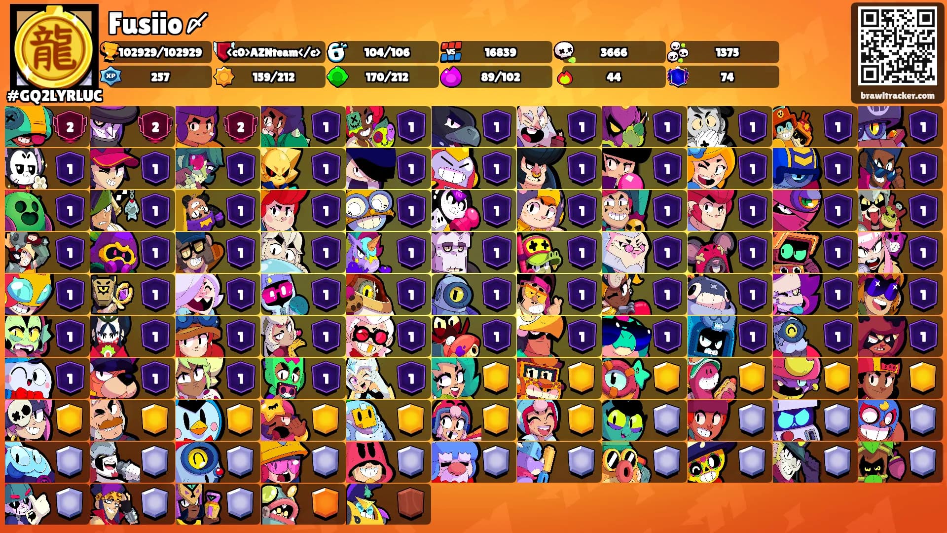 Fusiio〆's Ranks
