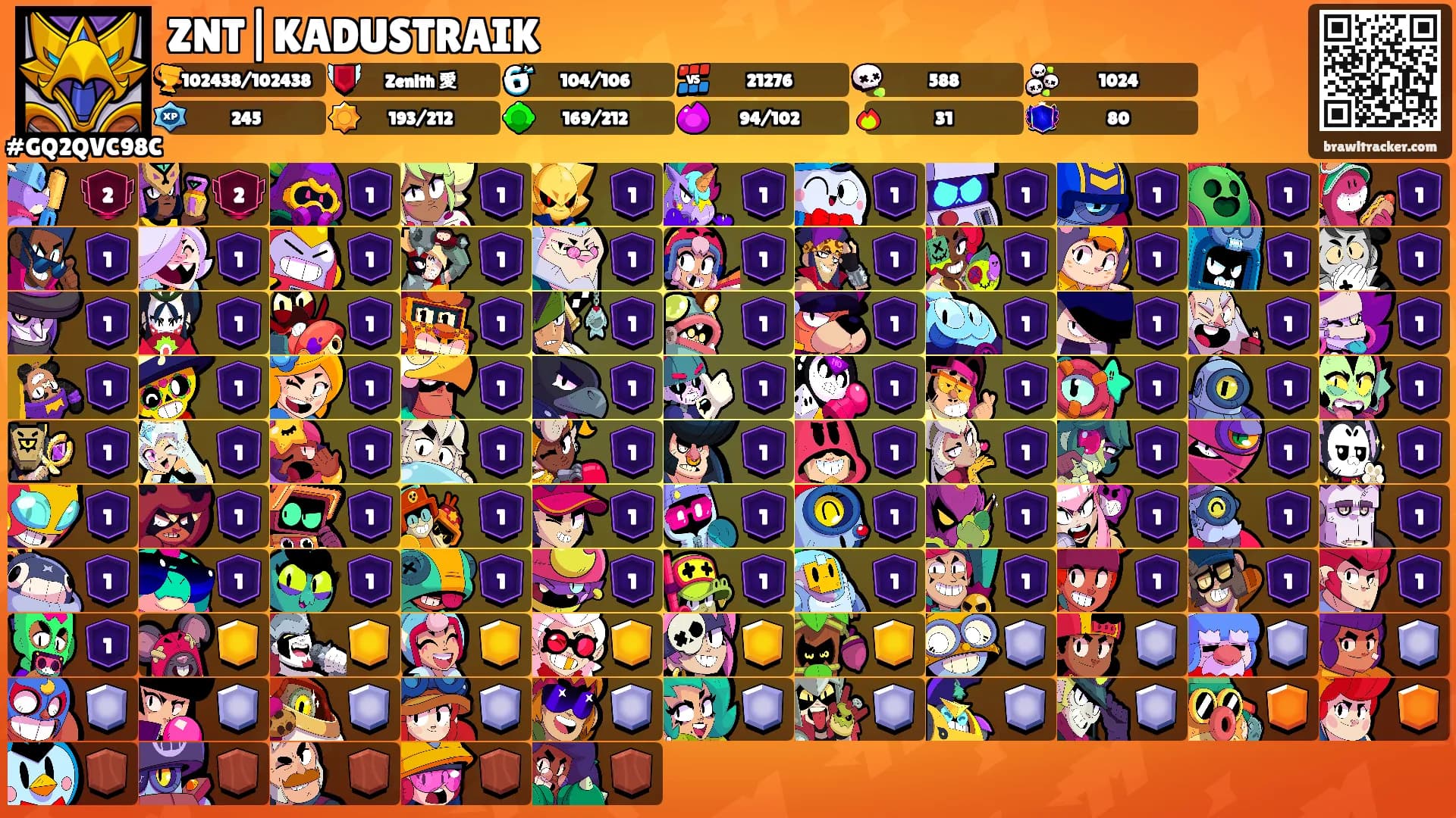 ZNT|KADUSTRAIK's Ranks