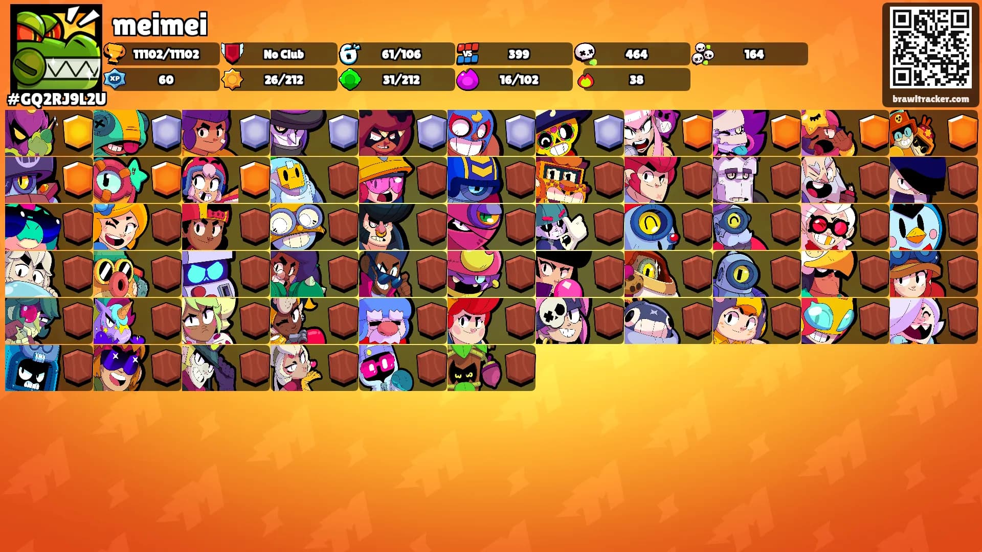 meimei's Ranks