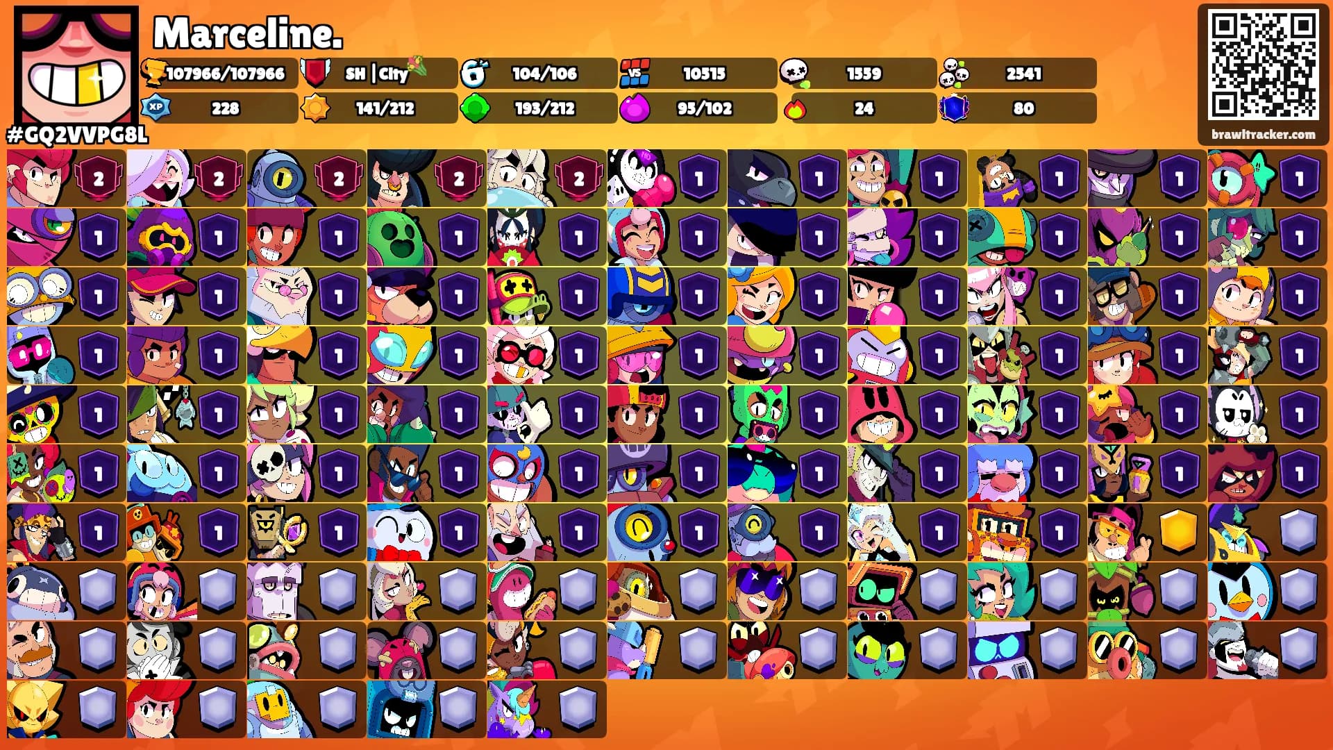 Marceline.'s Ranks