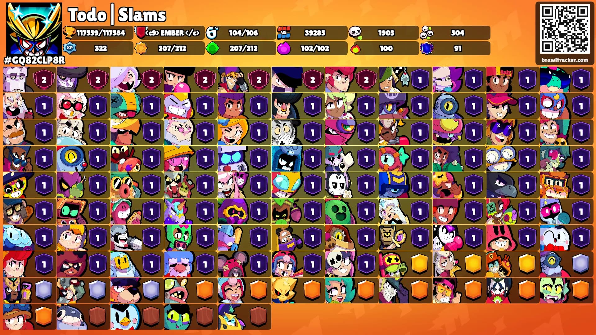 Todo|Slams's Ranks