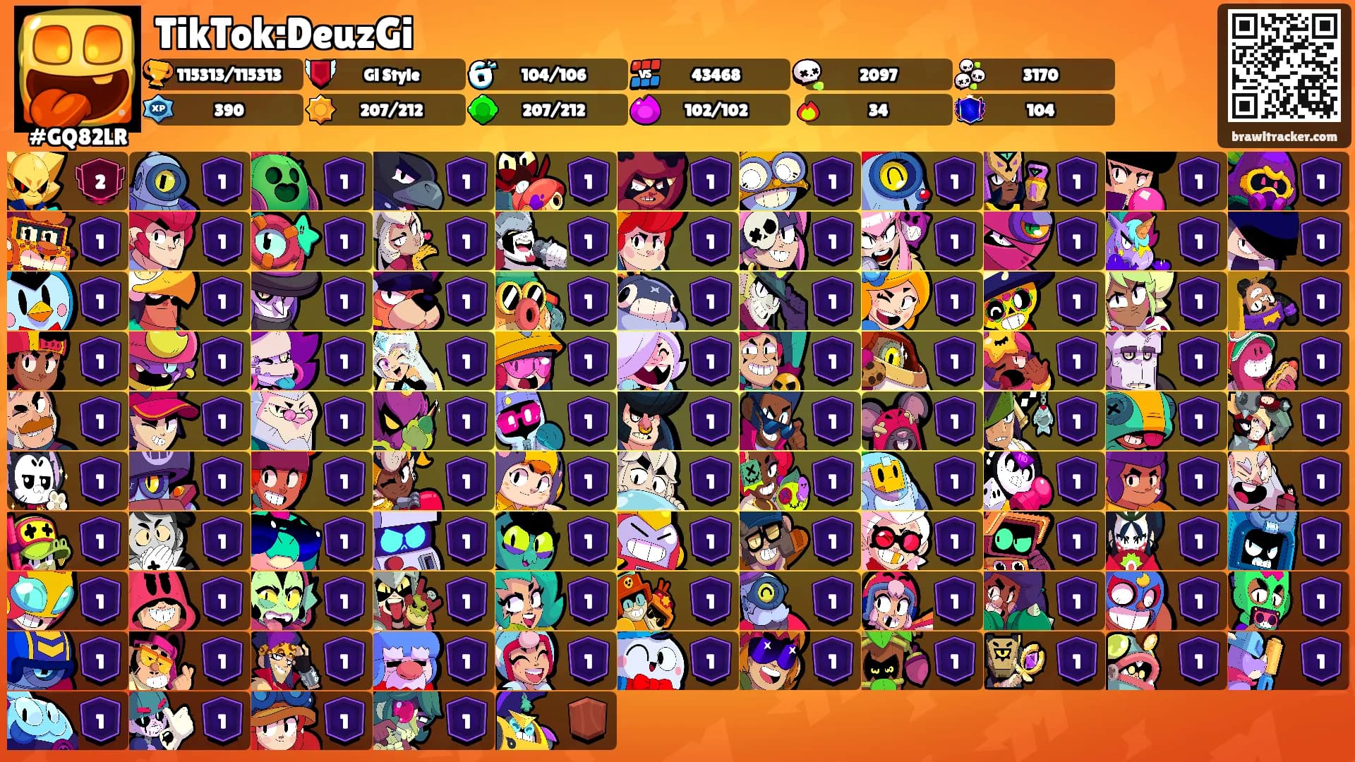 TikTok:DeuzGi's Ranks