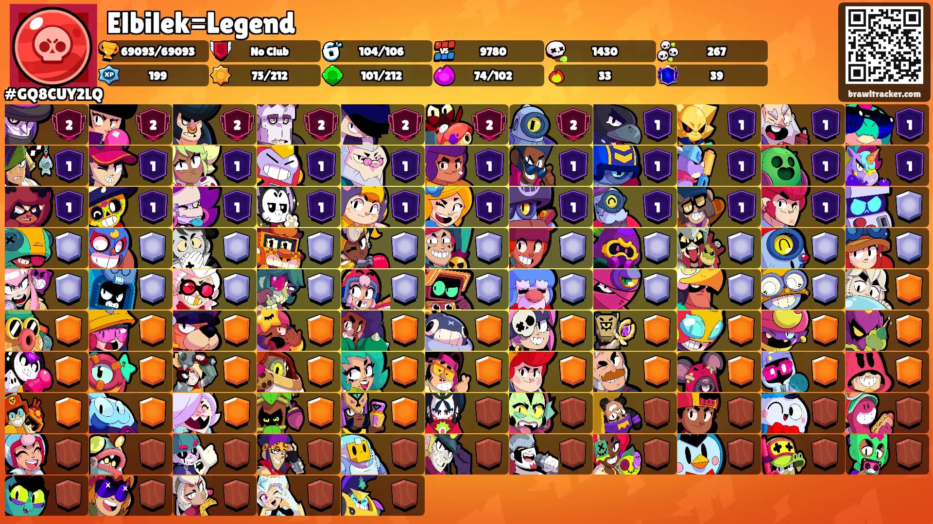 Elbilek=Legend's Ranks