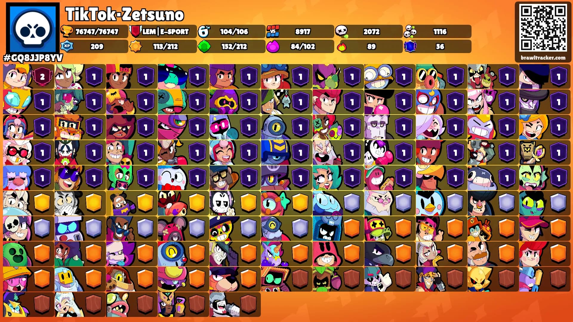 TikTok·Zetsuno's Ranks