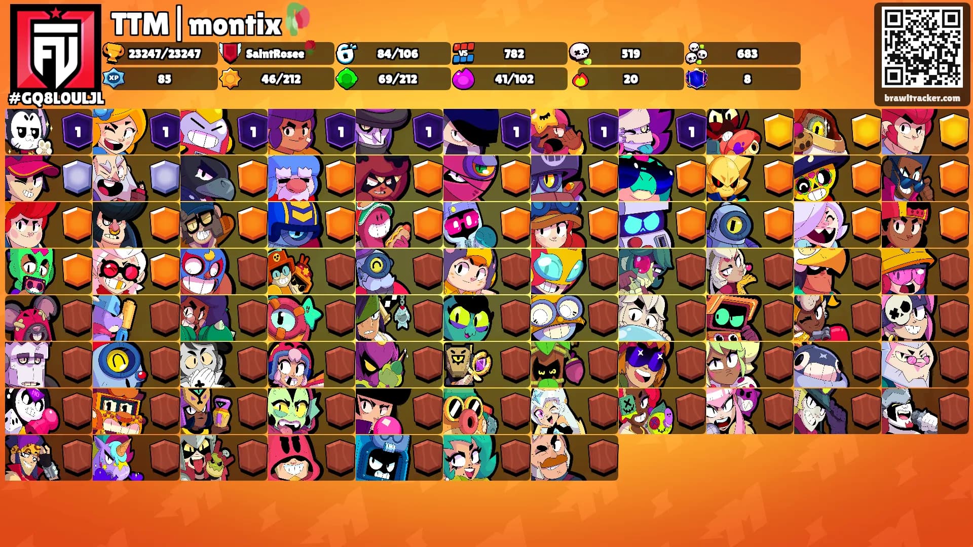 TTM|montix🥀's Ranks
