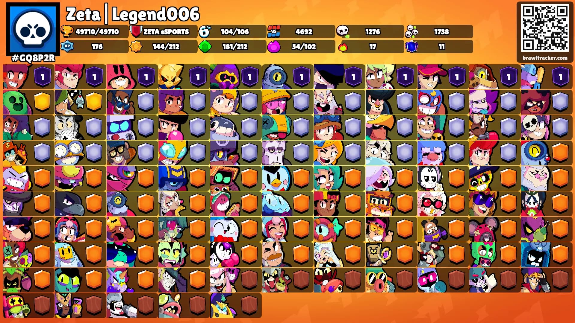 Zeta|Legend006's Ranks
