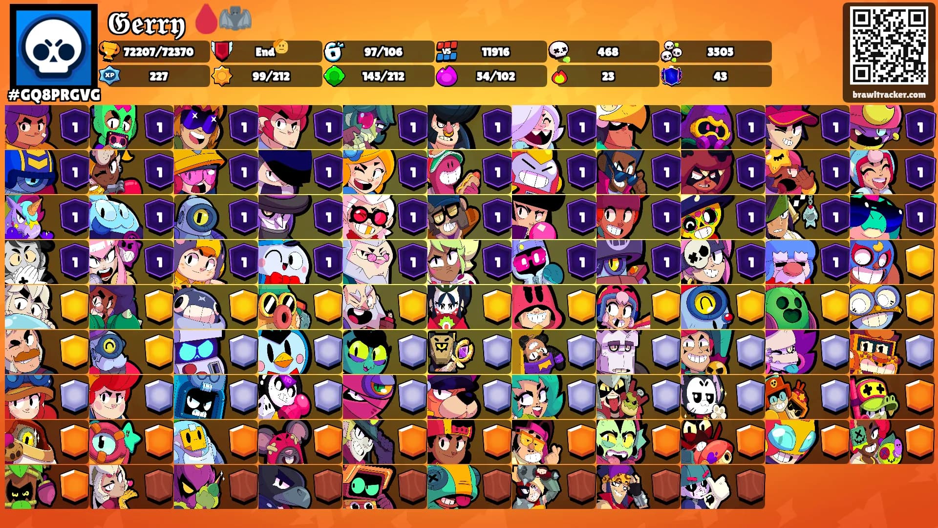 𝕲𝖊𝖗𝖗𝖞 🩸🦇's Ranks