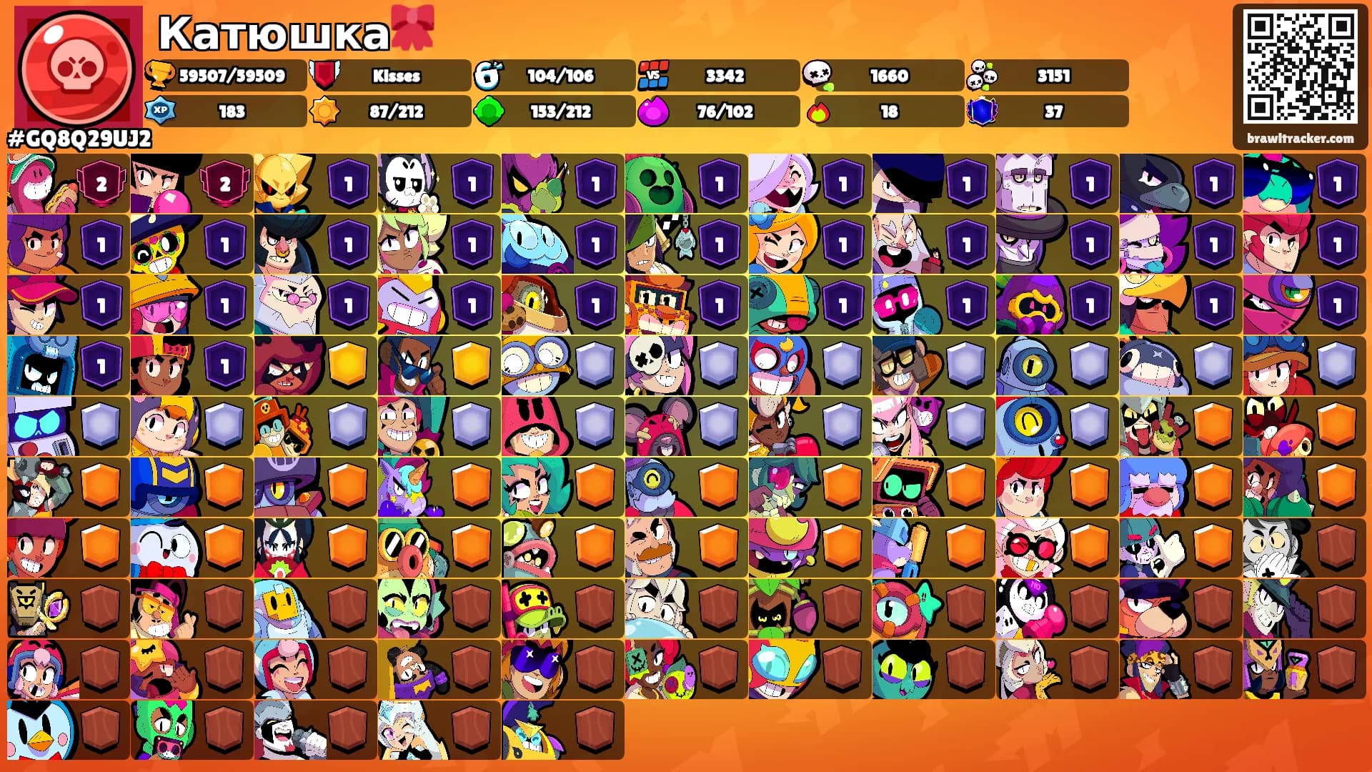 Катюшка🎀's Ranks