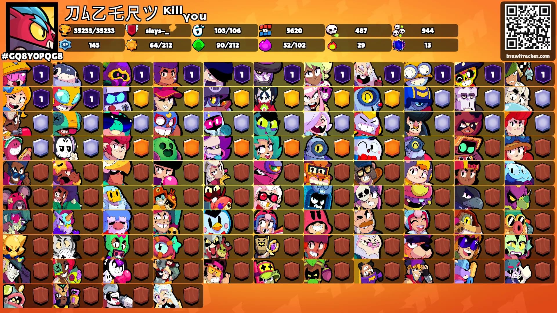 刀ﾑ乙乇尺ツ ᴷⁱˡˡᵧₒᵤ's Ranks
