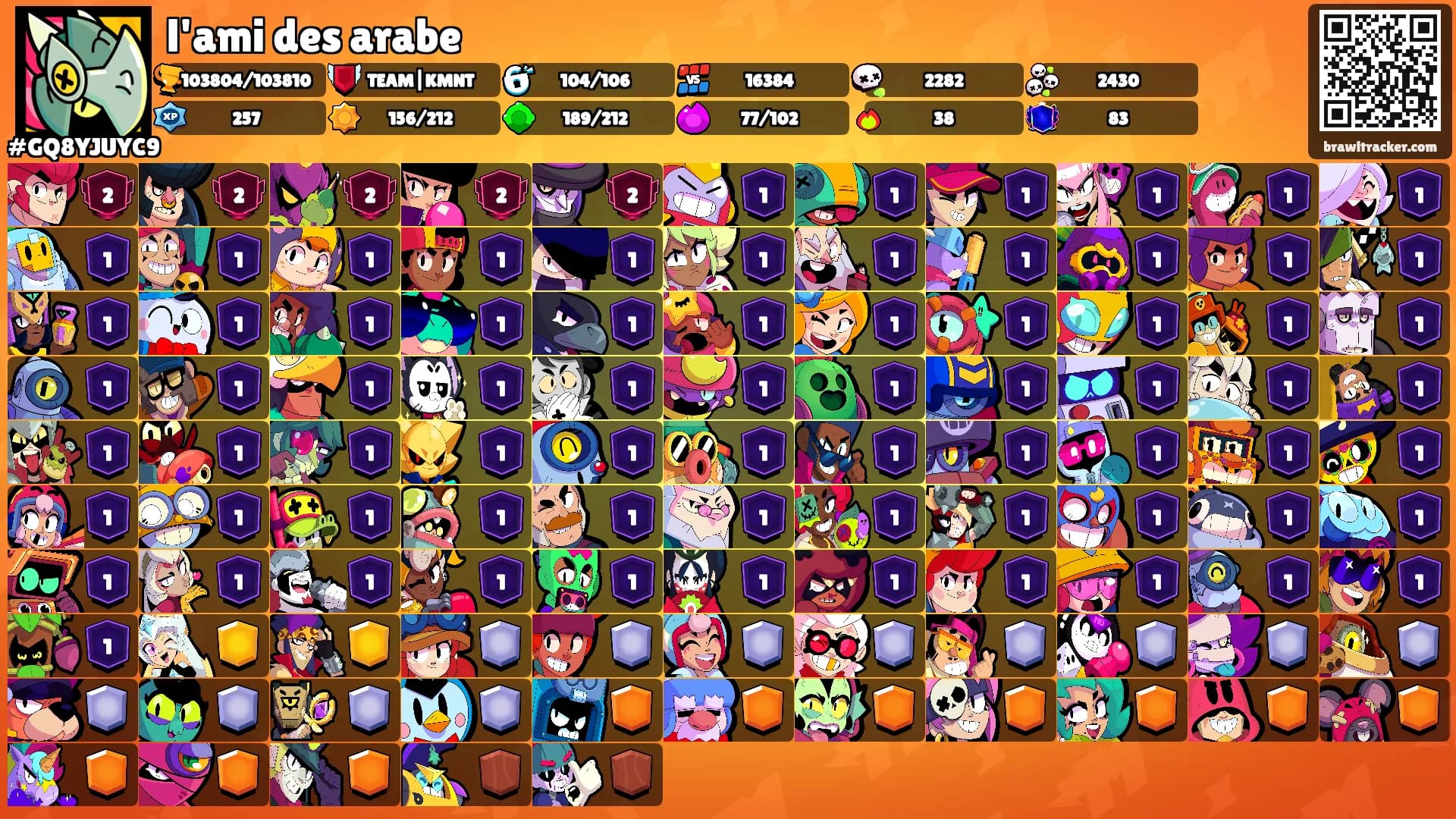 l'ami des arabe's Ranks