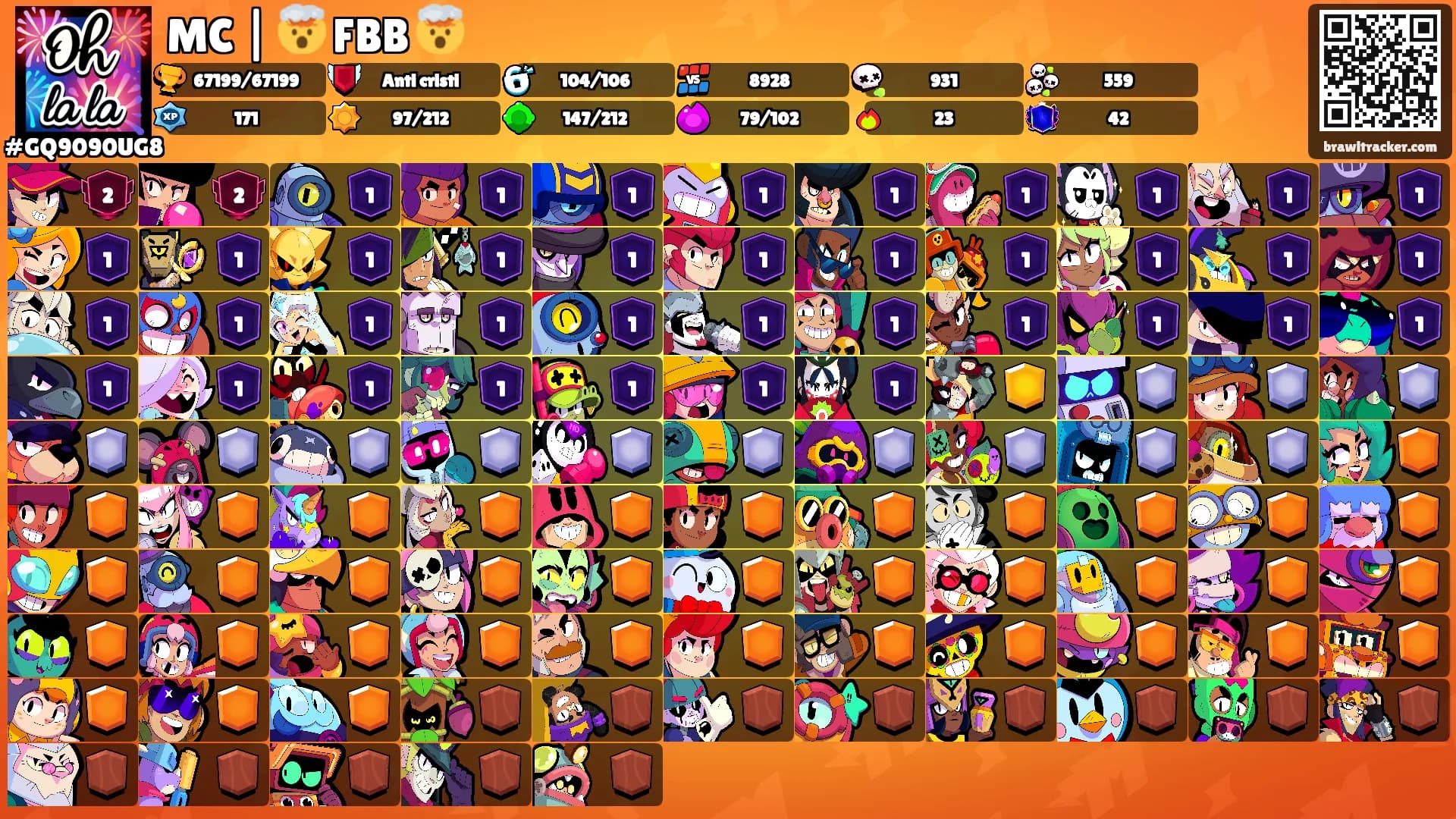 MC | 🤯 FBB 🤯's Ranks