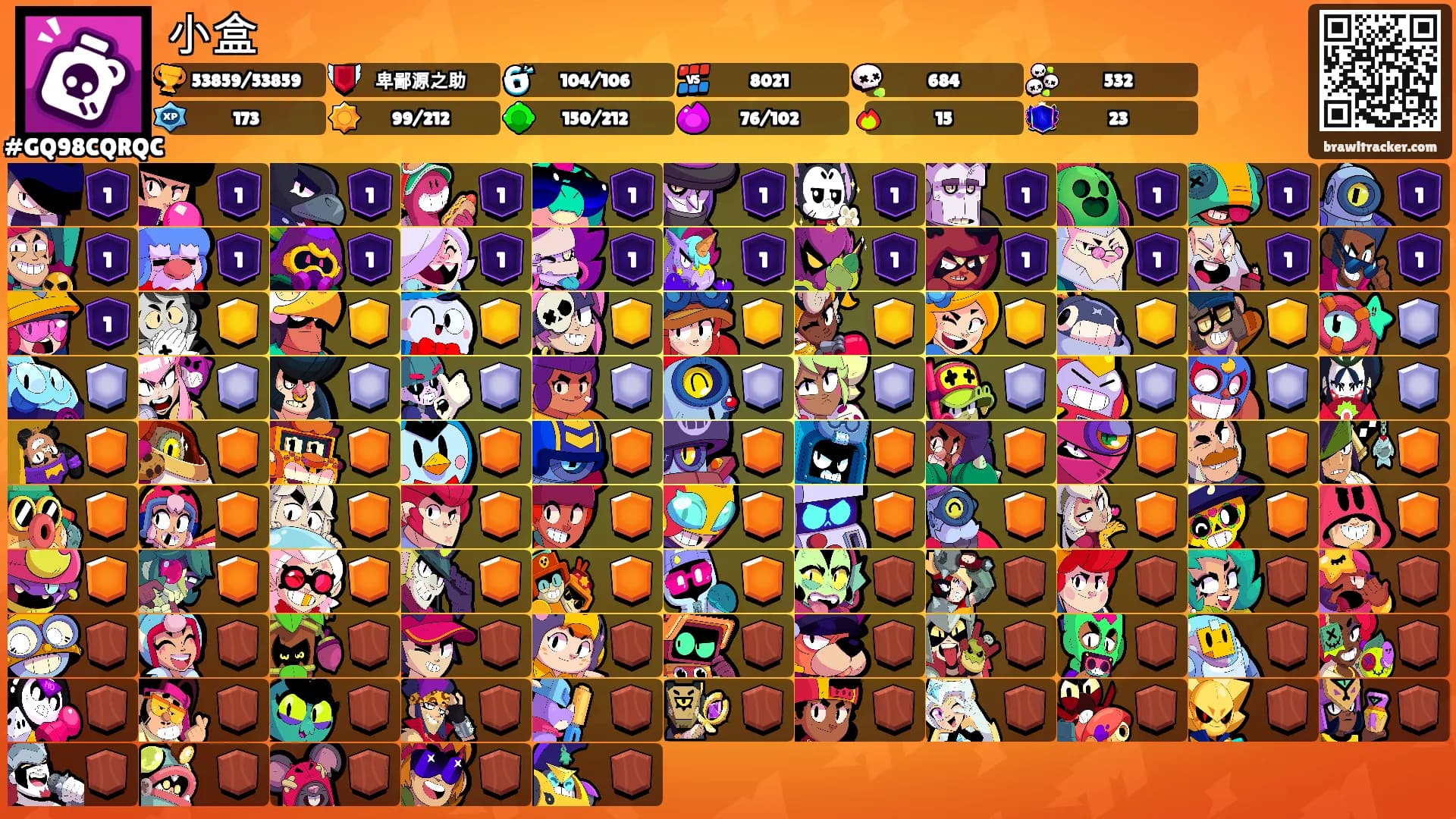 小盒's Ranks
