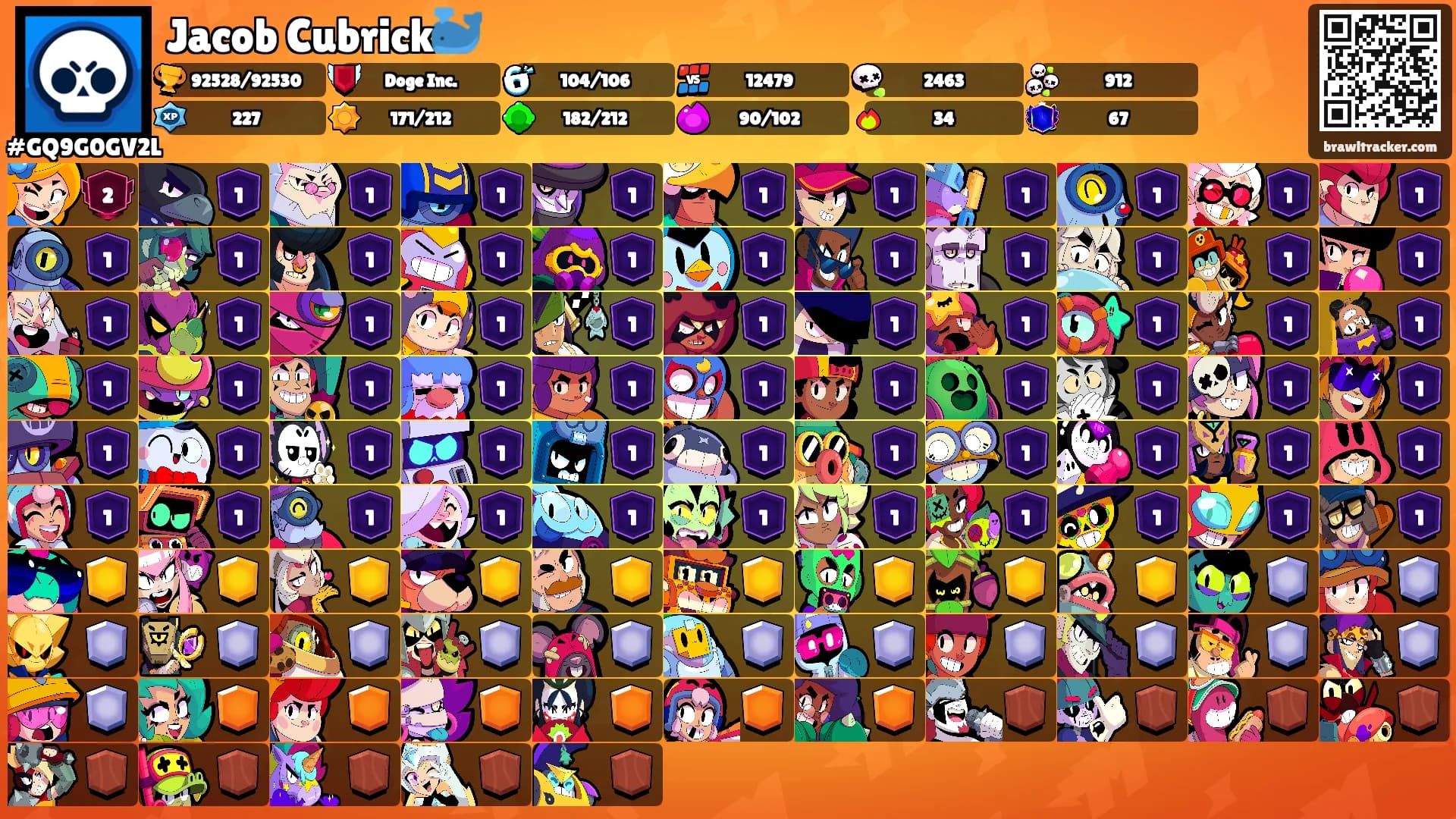 Jacob Cubrick🐳's Ranks
