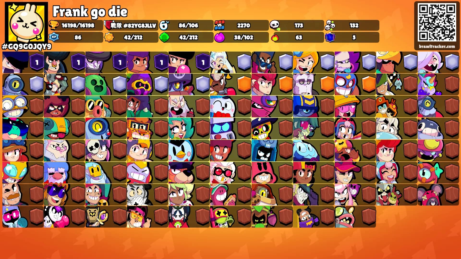 Frank go die's Ranks