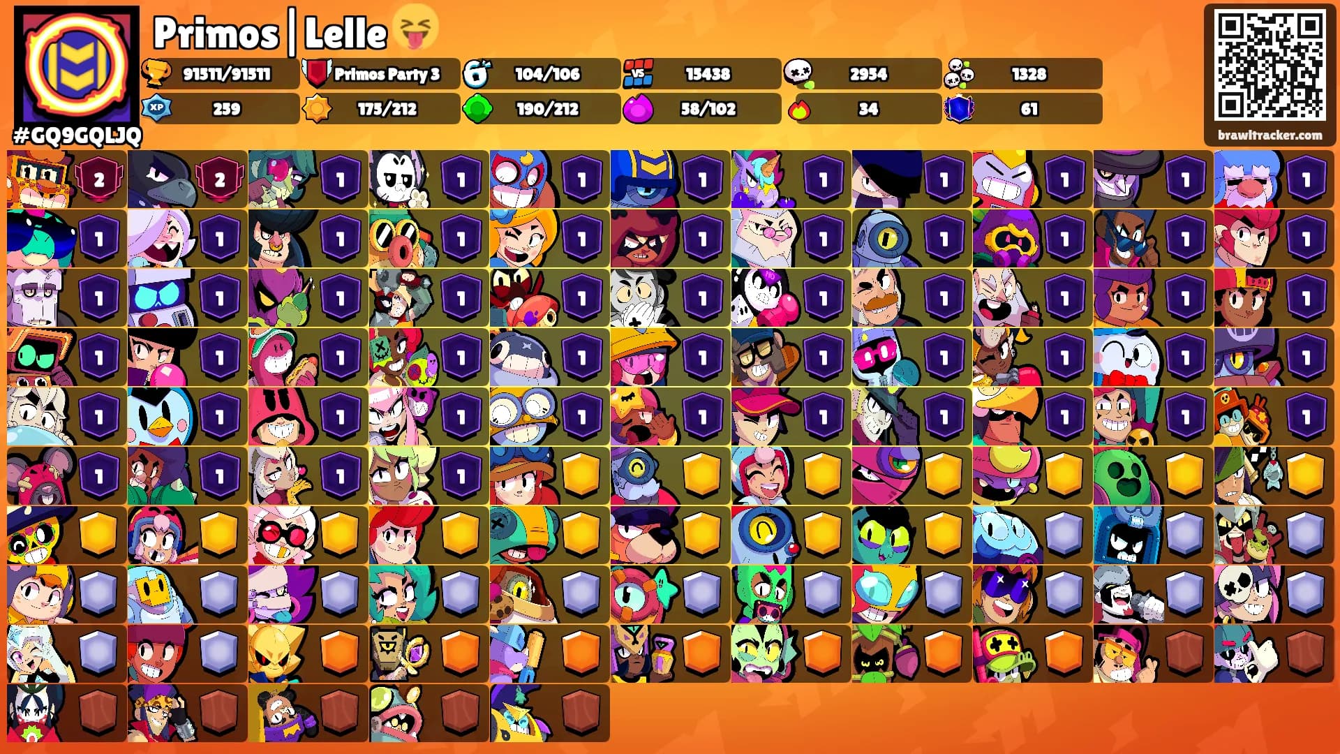 Primos|Lelle 😝's Ranks