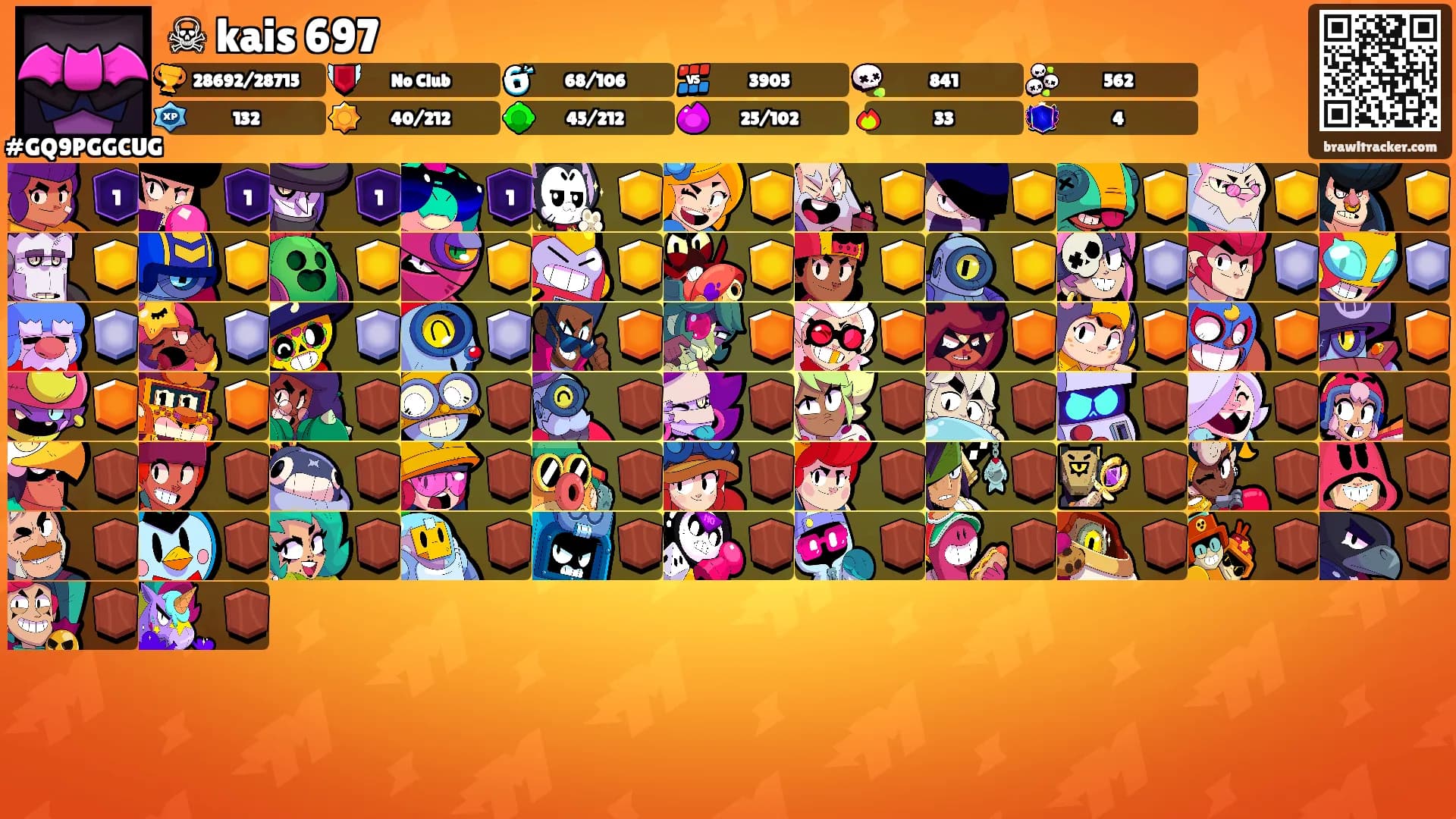 ☠︎ kais 697's Ranks