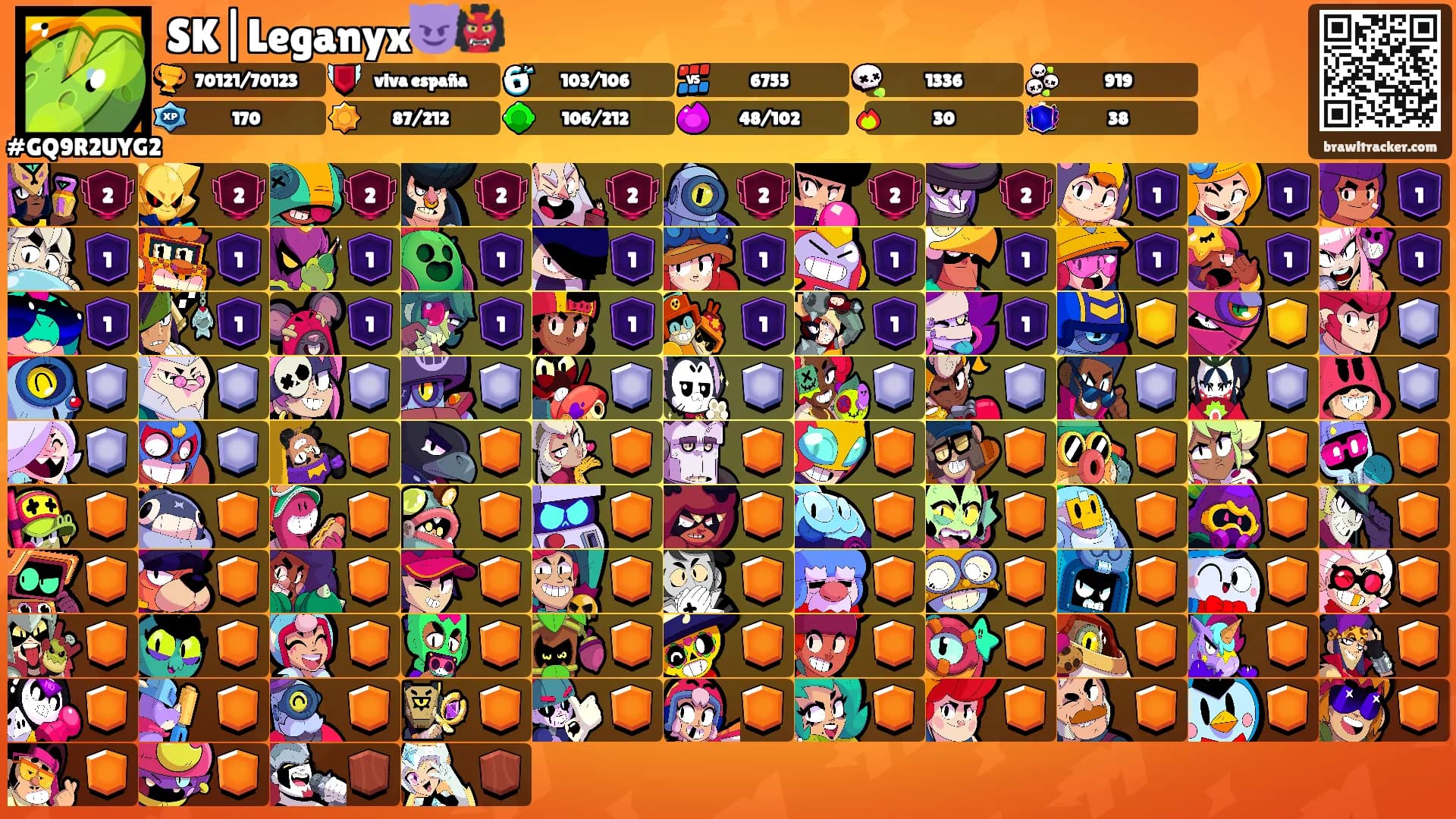 SK|Leganyx😈👹's Ranks