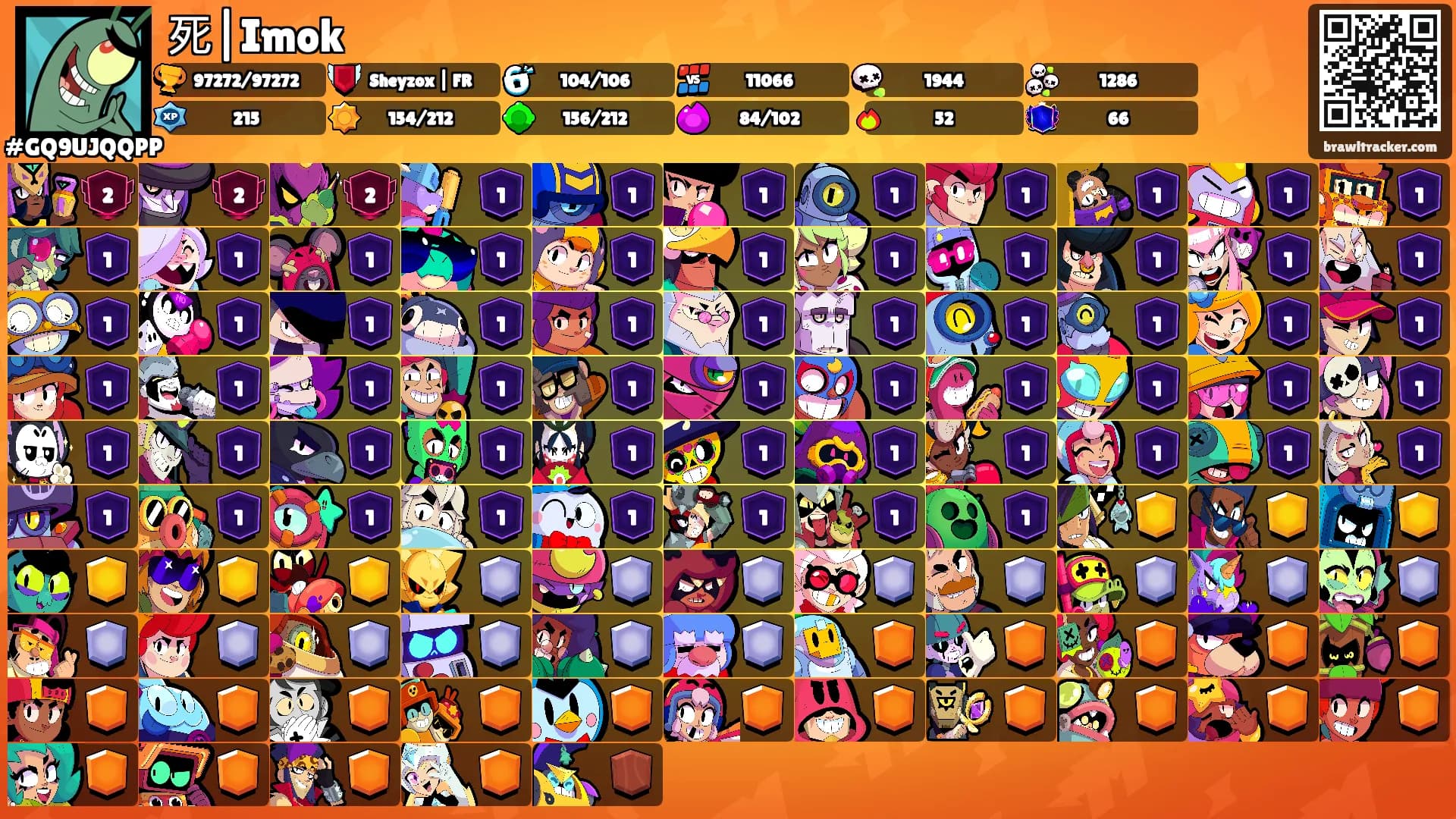 死|Imok's Ranks