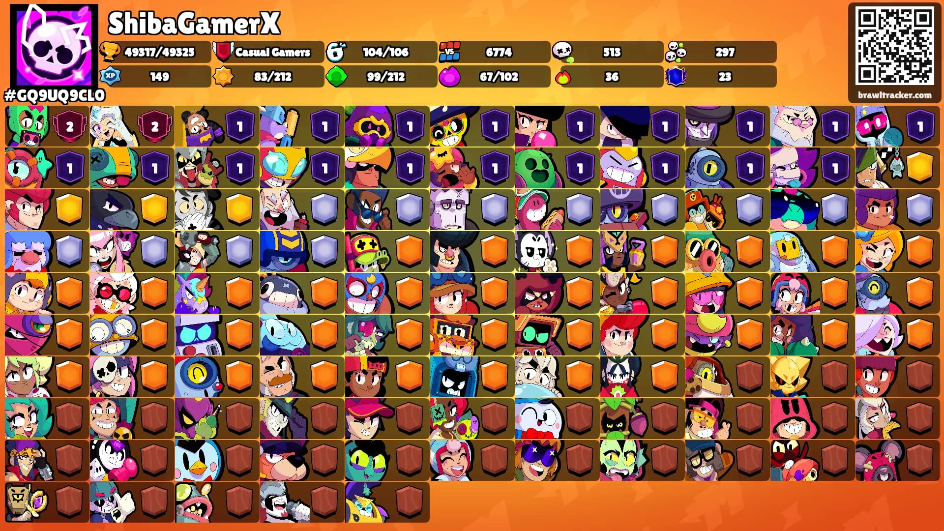 ShibaGamerX's Ranks