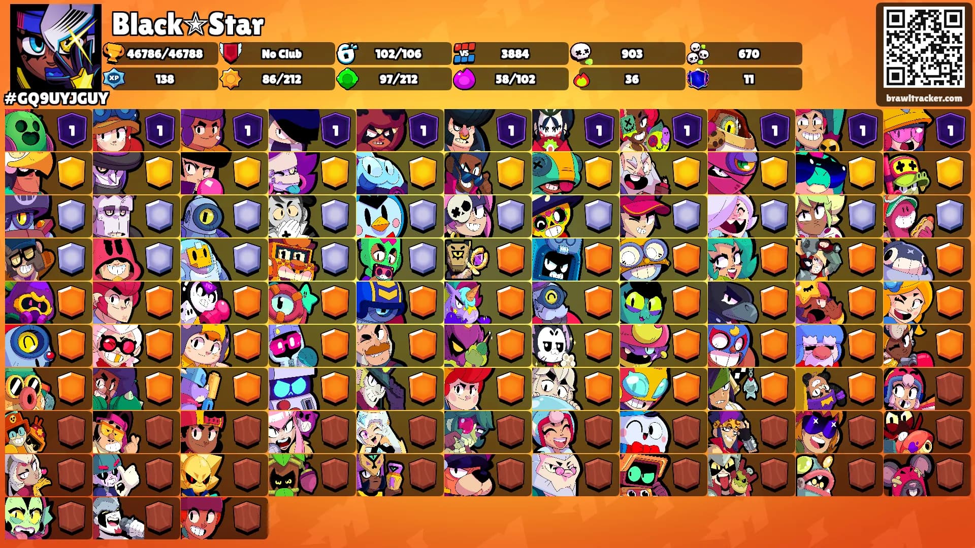 Black✭Star's Ranks