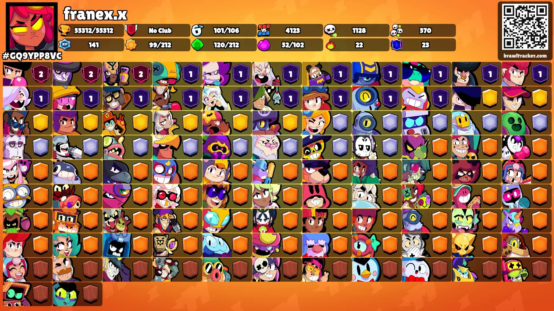 franex.x's Ranks