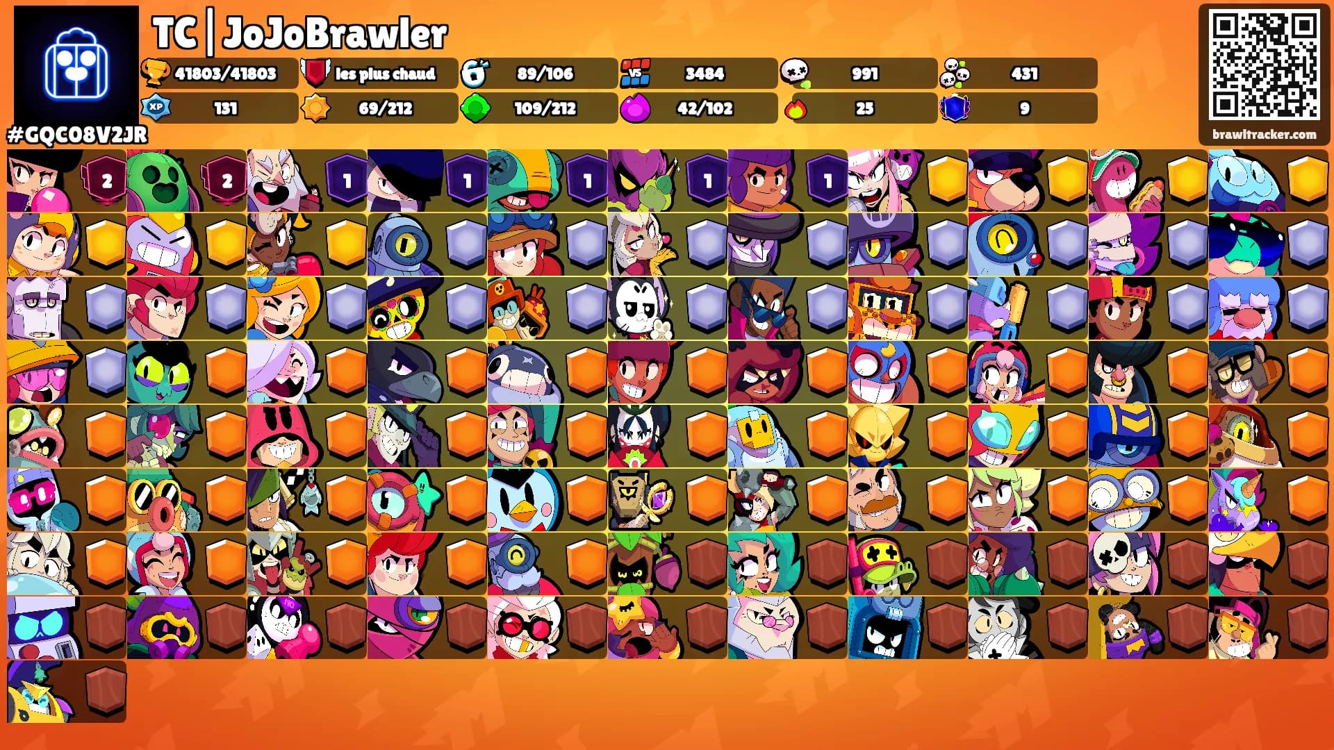 TC|JoJoBrawler's Ranks