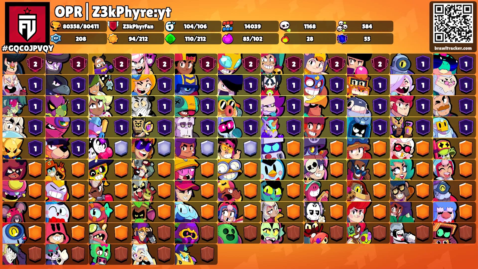 OPR|Z3kPhyre:yt's Ranks