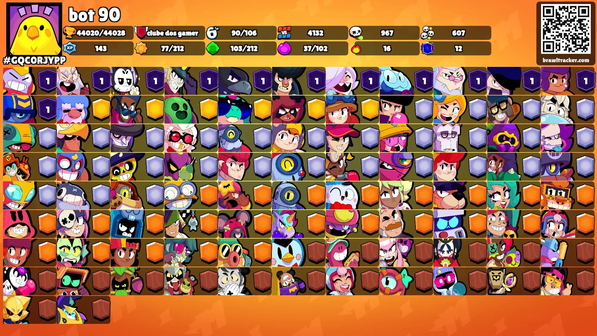 bot 90's Ranks