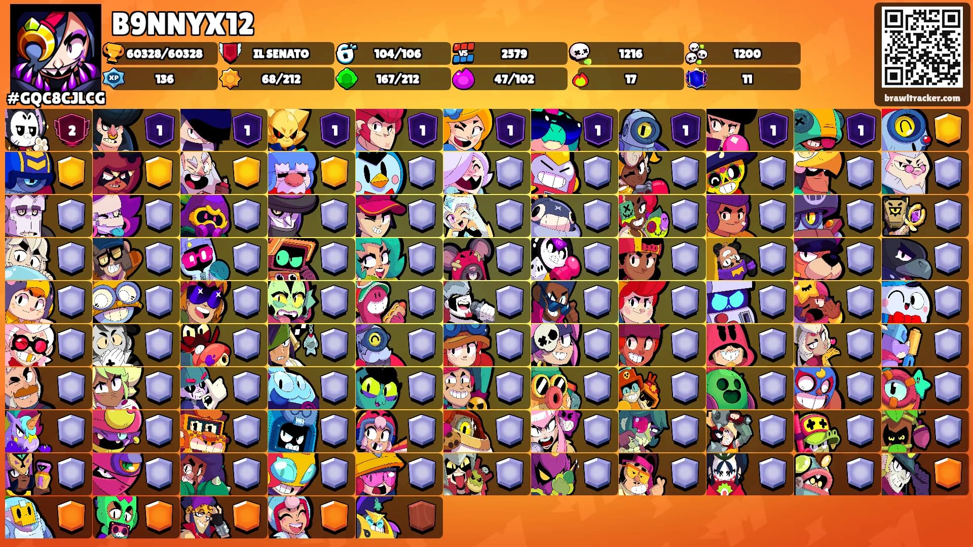 B9NNYX12's Ranks