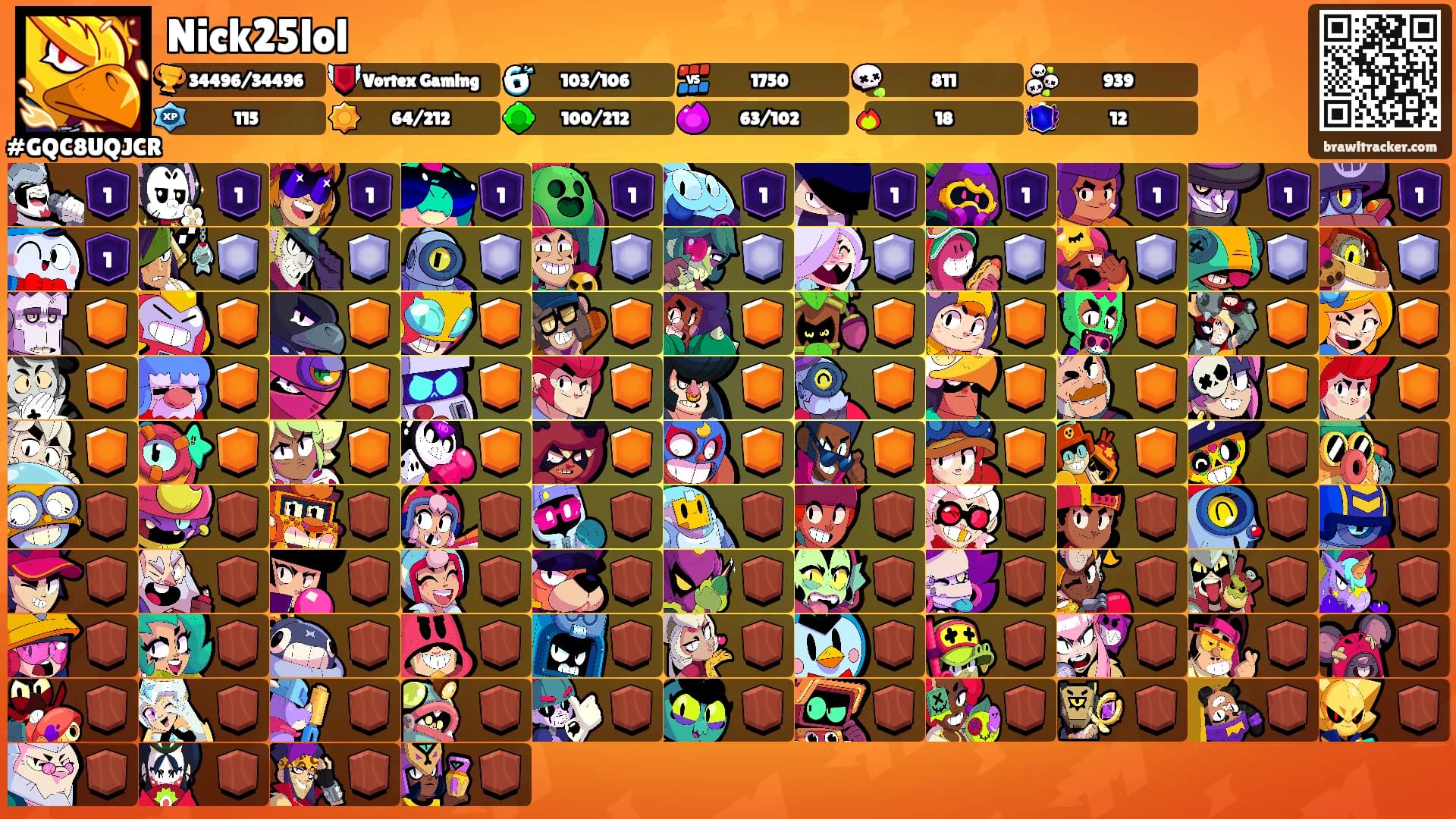 Nick25lol's Ranks