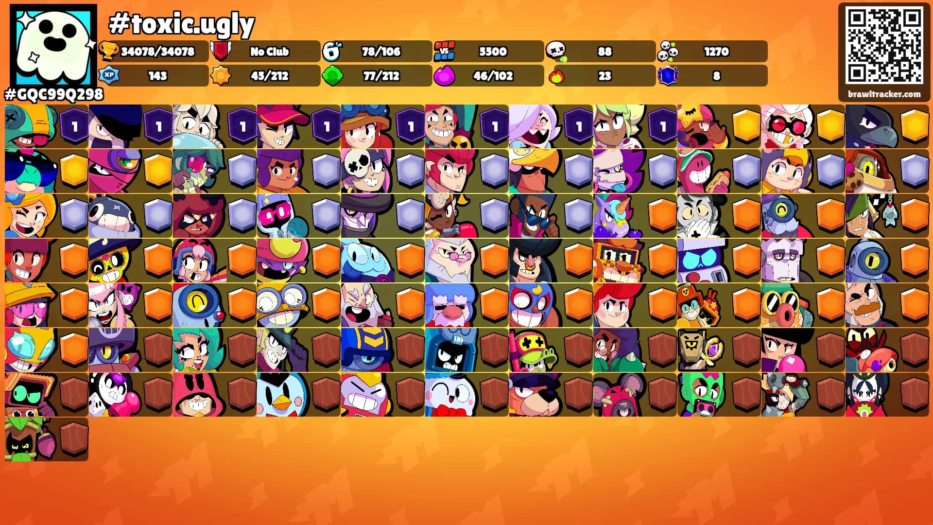 #toxic.ugly's Ranks