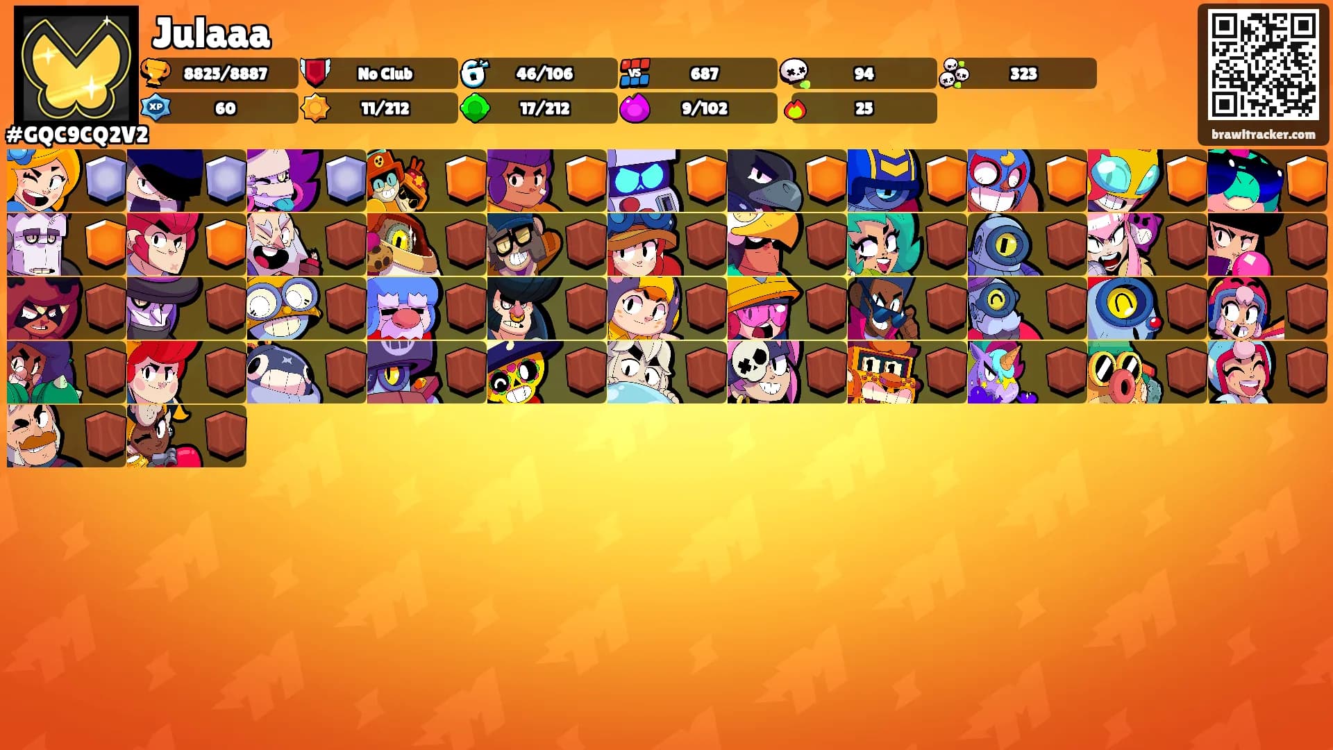 Julaaa's Ranks