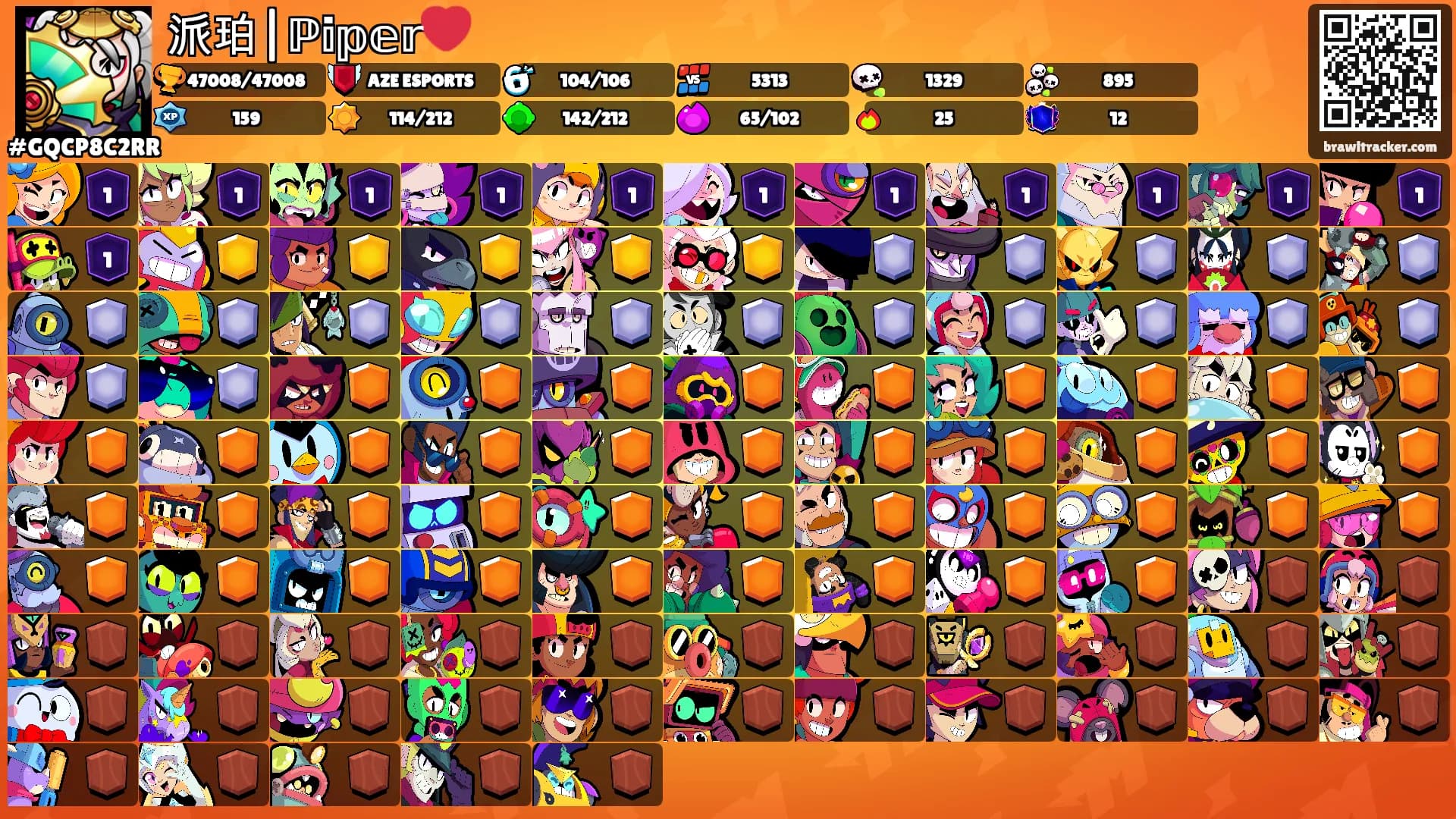 派珀|ℙ𝕚𝕡𝕖𝕣❤️'s Ranks