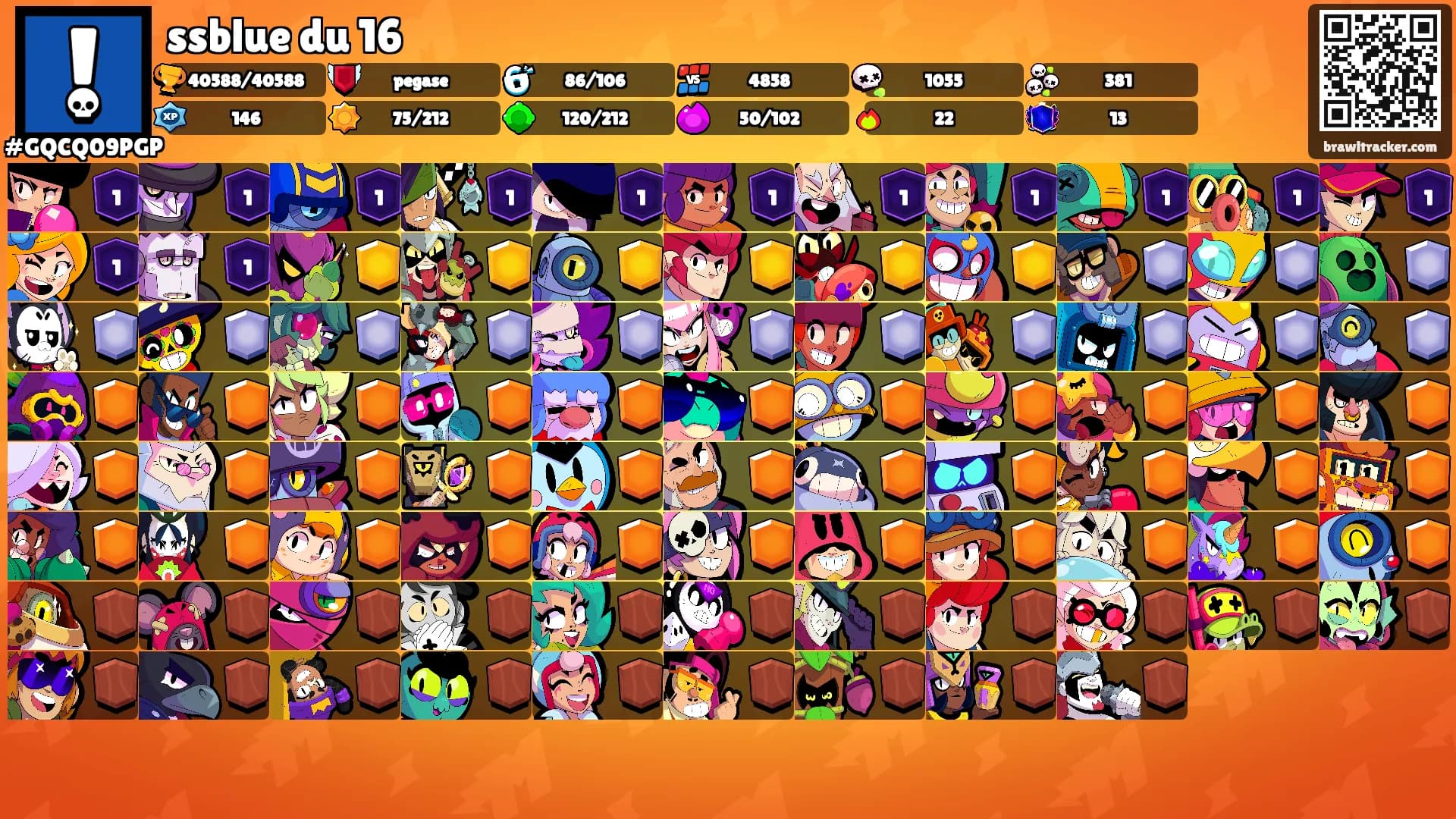 ssblue du 16's Ranks