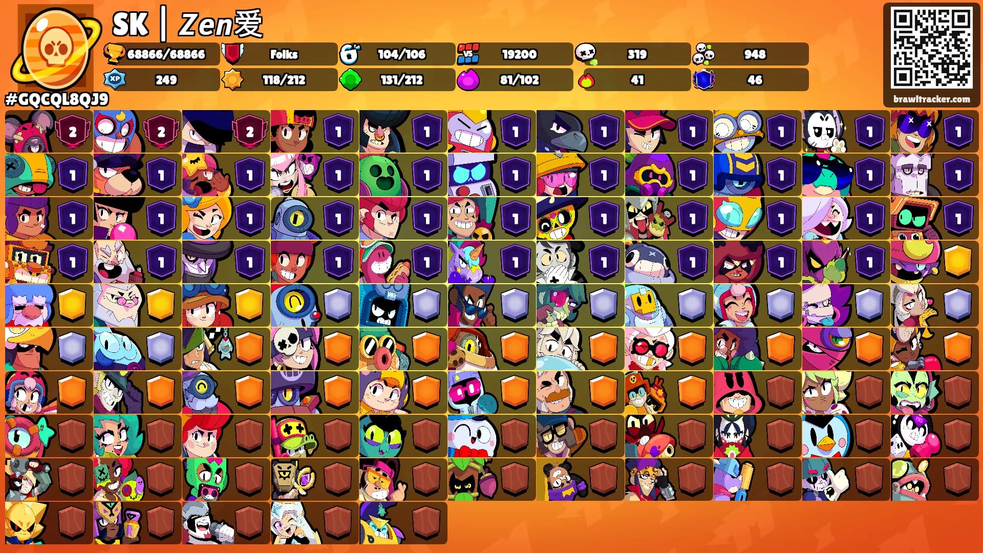 SK | 𝙕𝙚𝙣爱's Ranks
