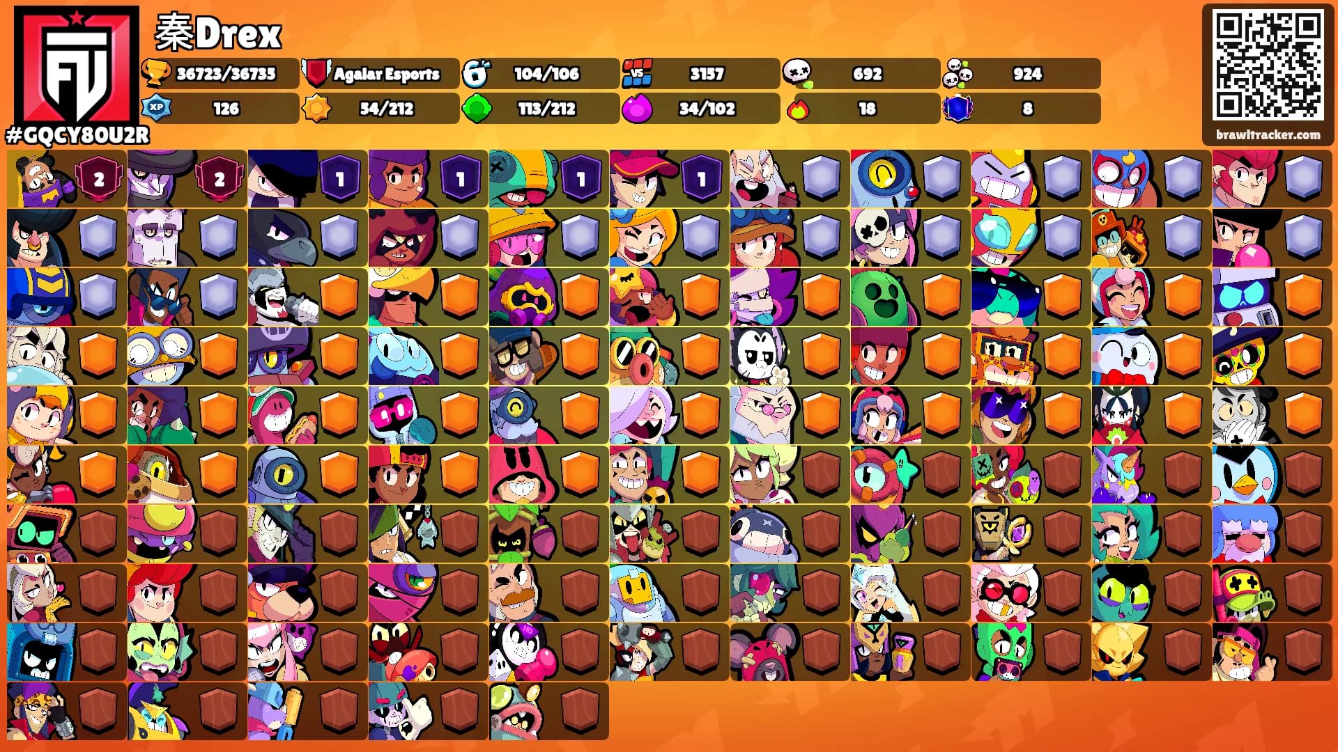 秦Drex's Ranks