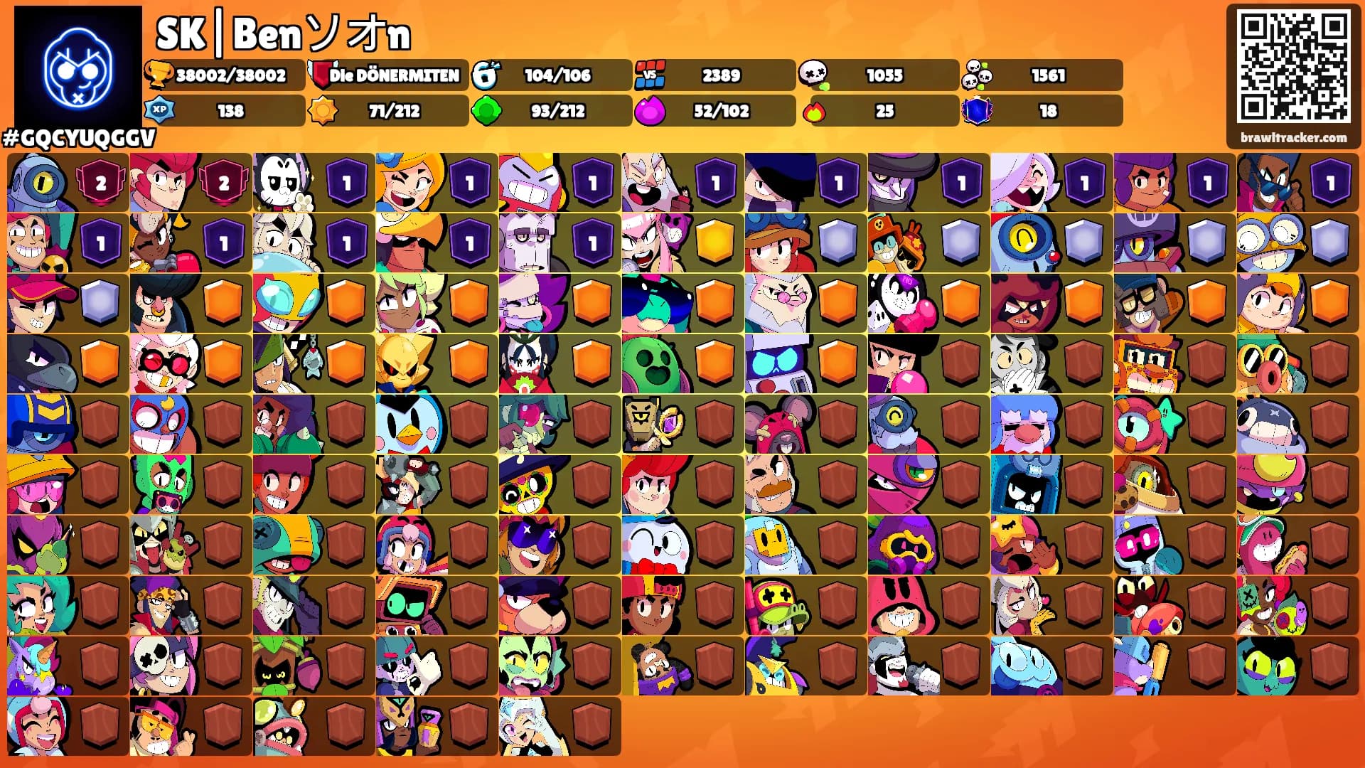 SK|Benソオn's Ranks