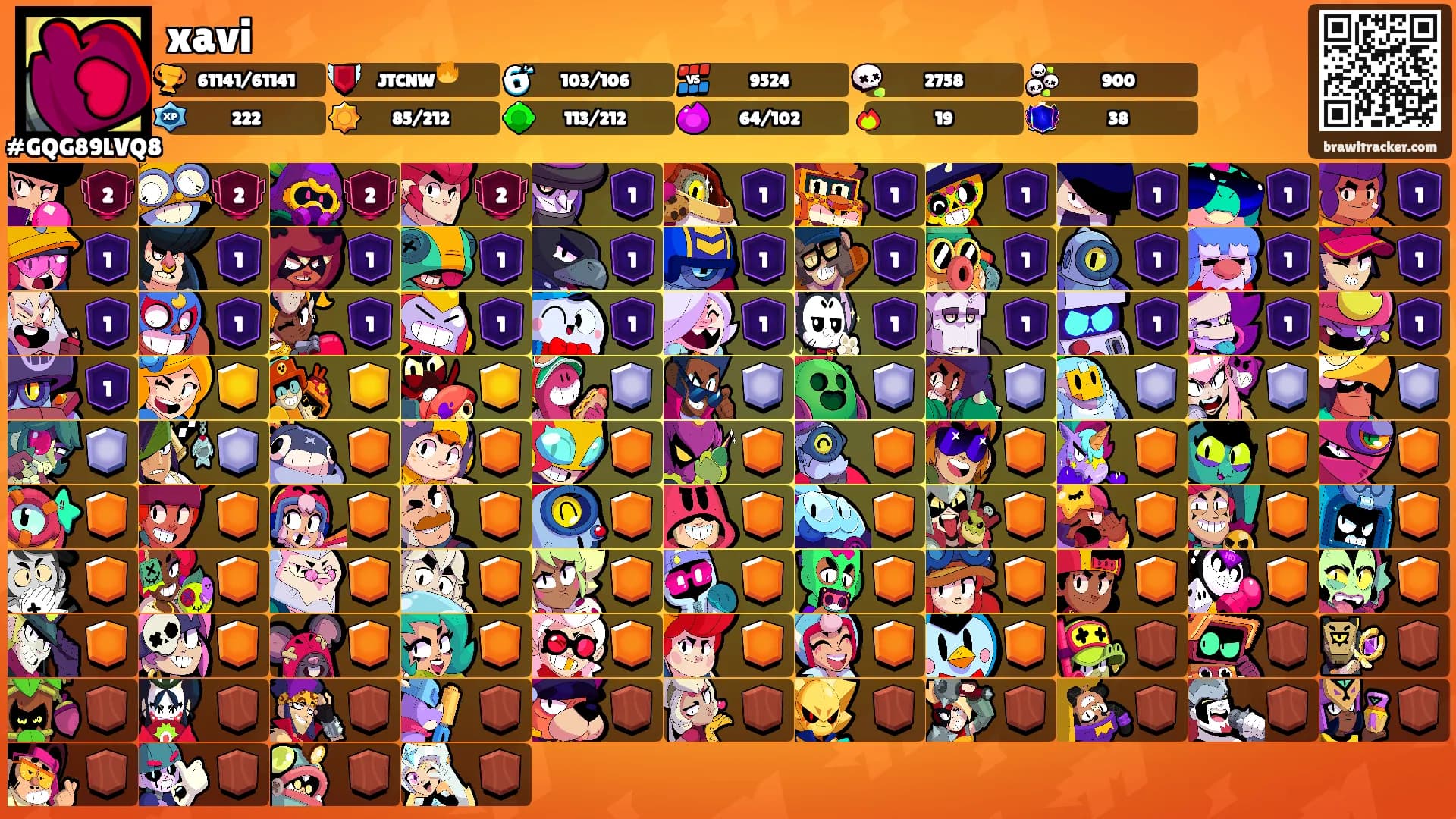 xavi's Ranks