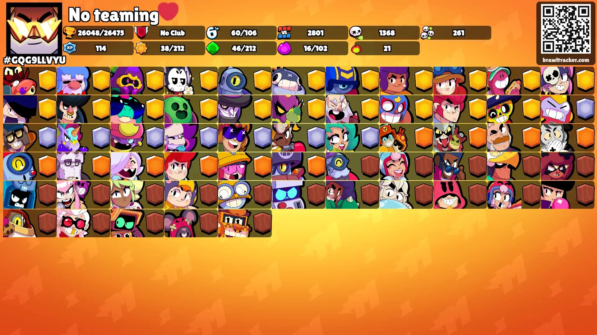 No teaming💔's Ranks